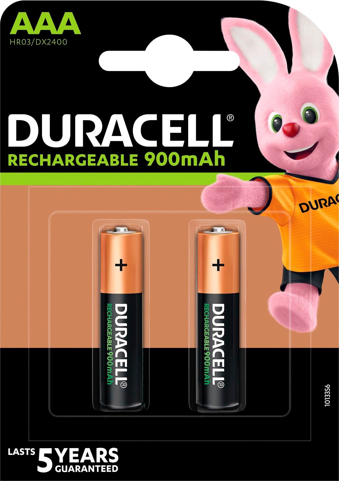 Duracell 2er Pack Rechargeable AAA Akku AAA 900 mAh (2 St)