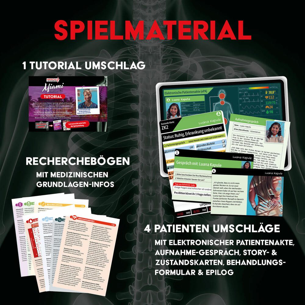 Kosmos Spiel Medical Mysteries New York
