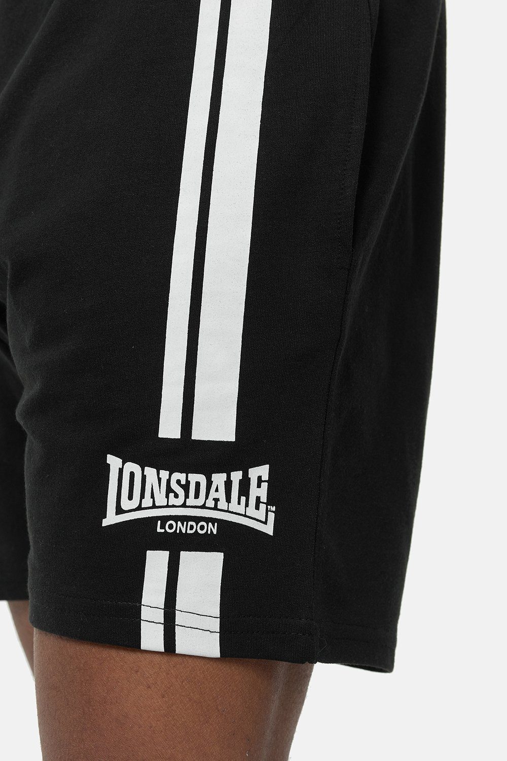 Lonsdale Sweatshorts ARDCHARNICH Black/White
