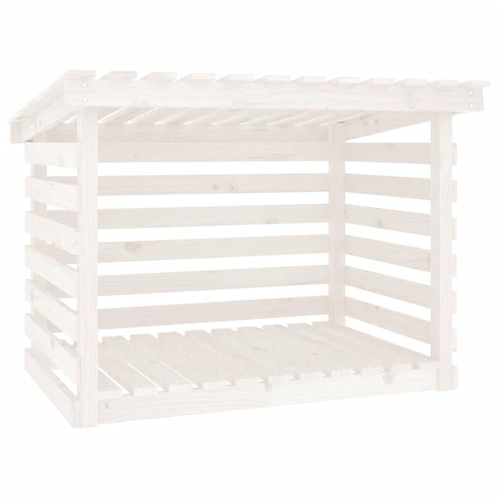 vidaXL Kaminholzregal 108 x 73 x 79 cm Kaminholzregal Brennholzregal Kaminholzlager Holzlage, BxTxH:108x73x79 cm