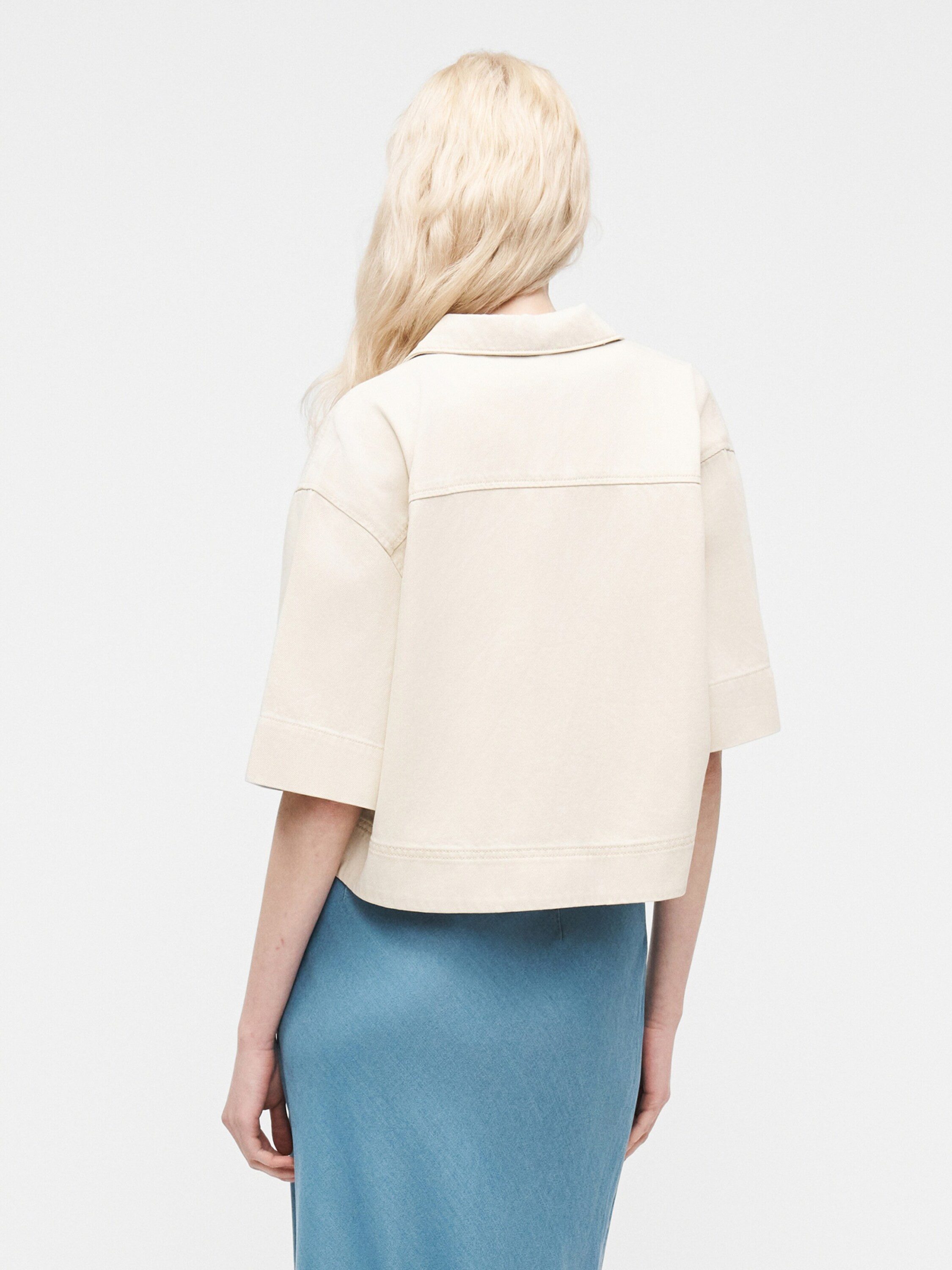 ONLY Kurzarmbluse ONLCLEO-MAISA (1-tlg) Plain/ohne Details