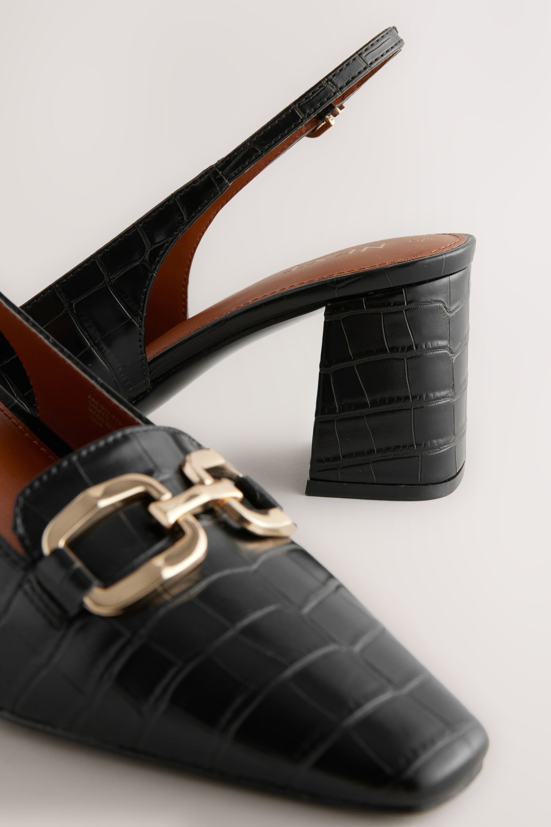 Next Forever Comfort® Eckige Slingbacks, Blockabsatz Slingpumps (1-tlg) günstig online kaufen