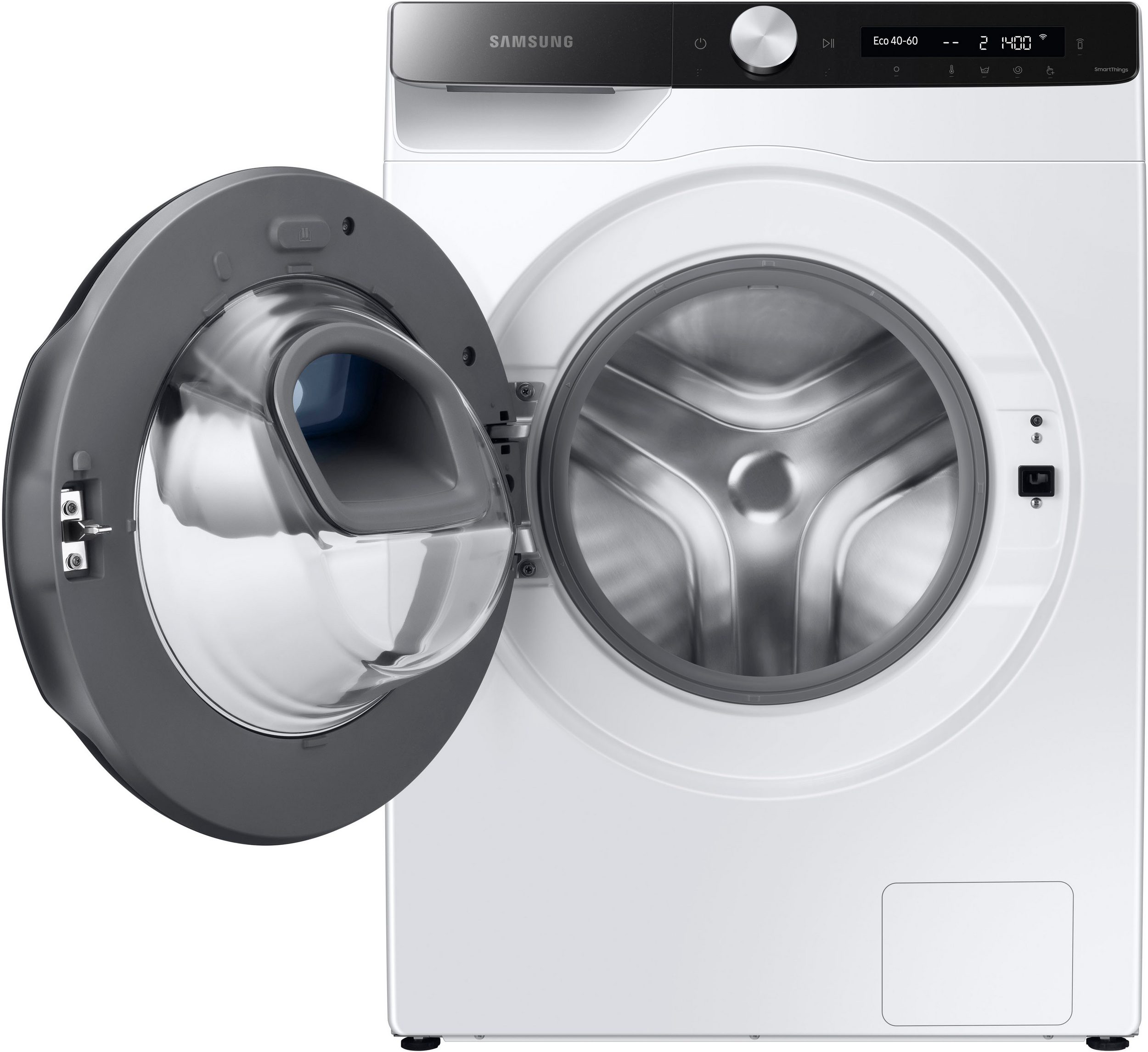 SAMSUNG Waschmaschine WW90T554AAE 9 kg, 1400 U/min, - tolles Volumen