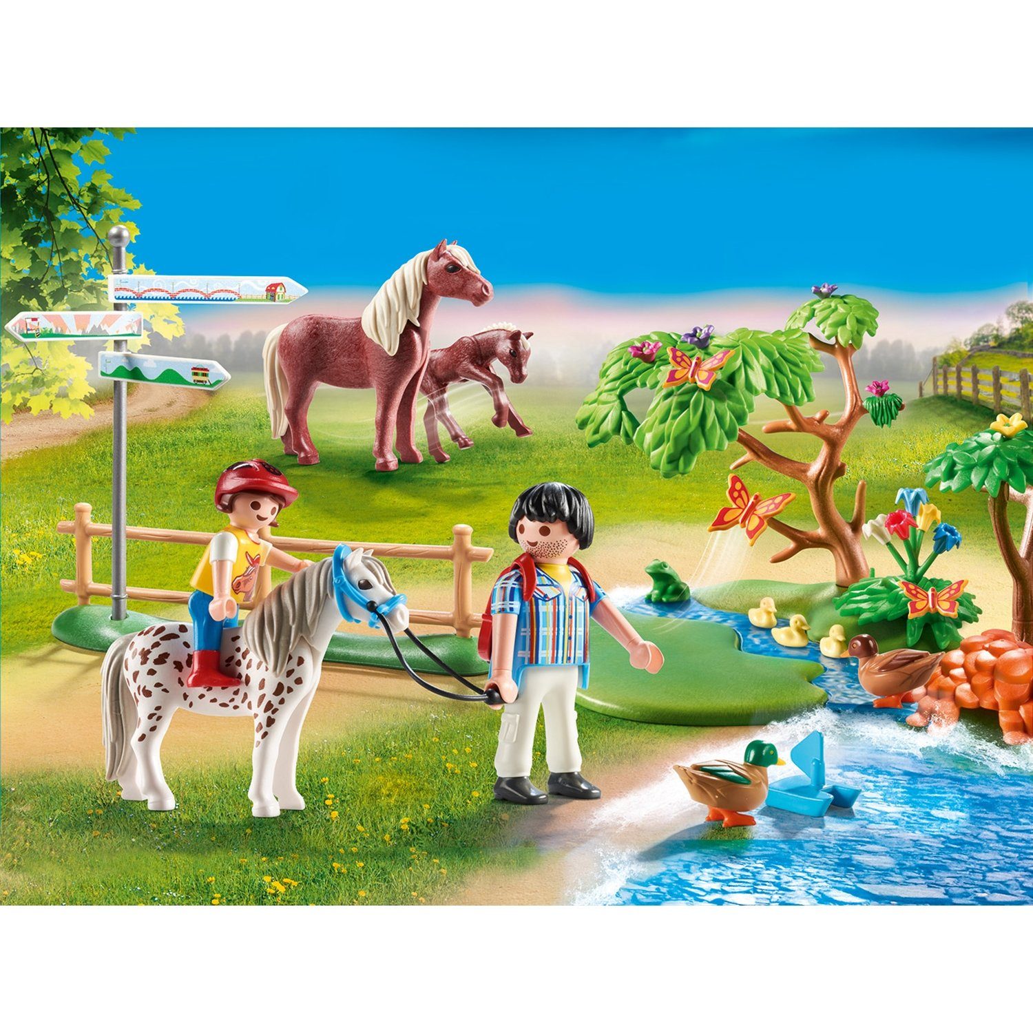 Playmobil® 70512 Country Fröhlicher Ponyausflug Konstruktions-Spielset günstig online kaufen