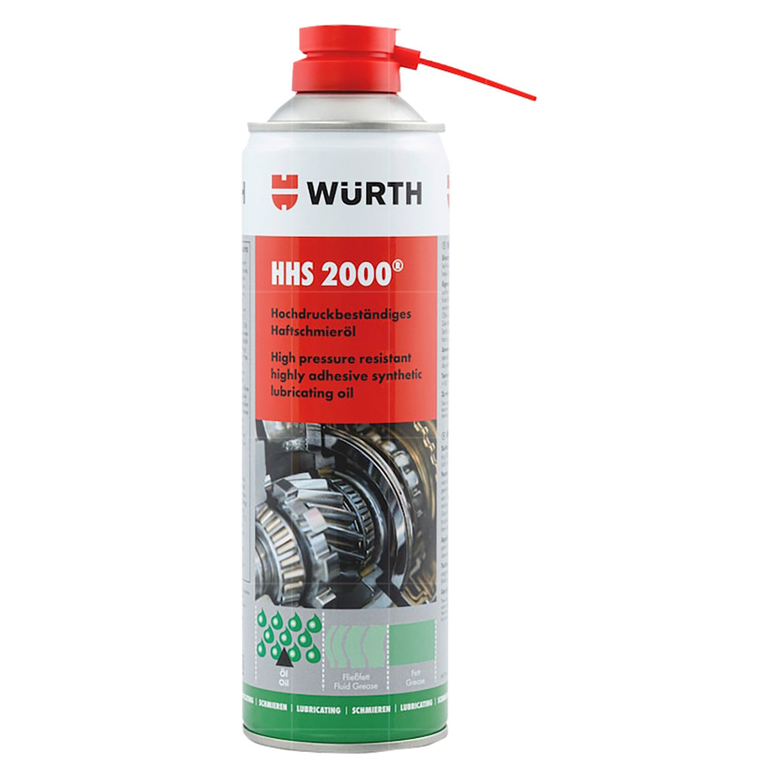 Würth Schmierfett HAFTSCHMIERSTOFF HHS 2000 - 0.5 LTR