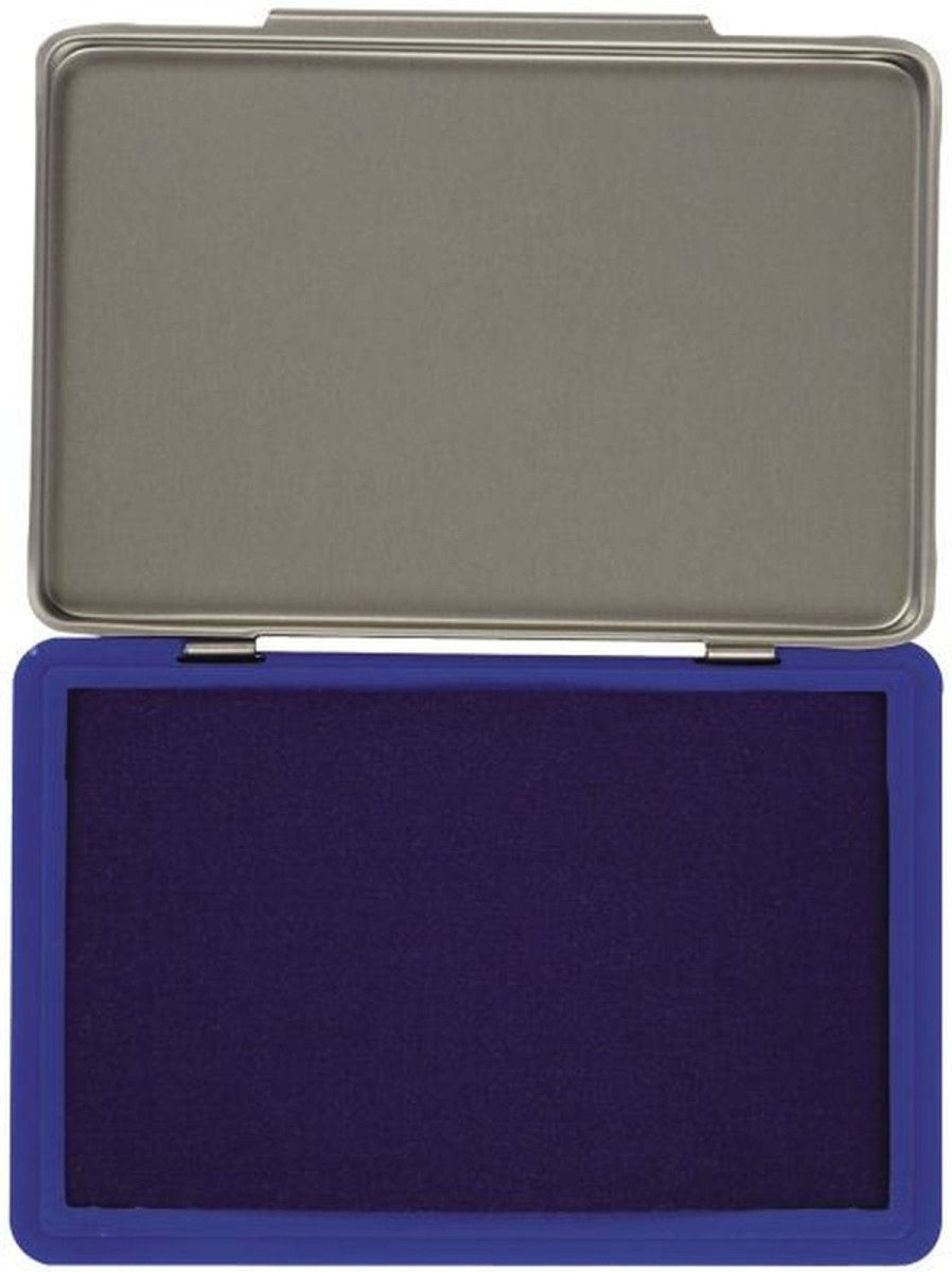 Connect Stempel Stempelkissen Größe 2 mit Metalldeckel blau