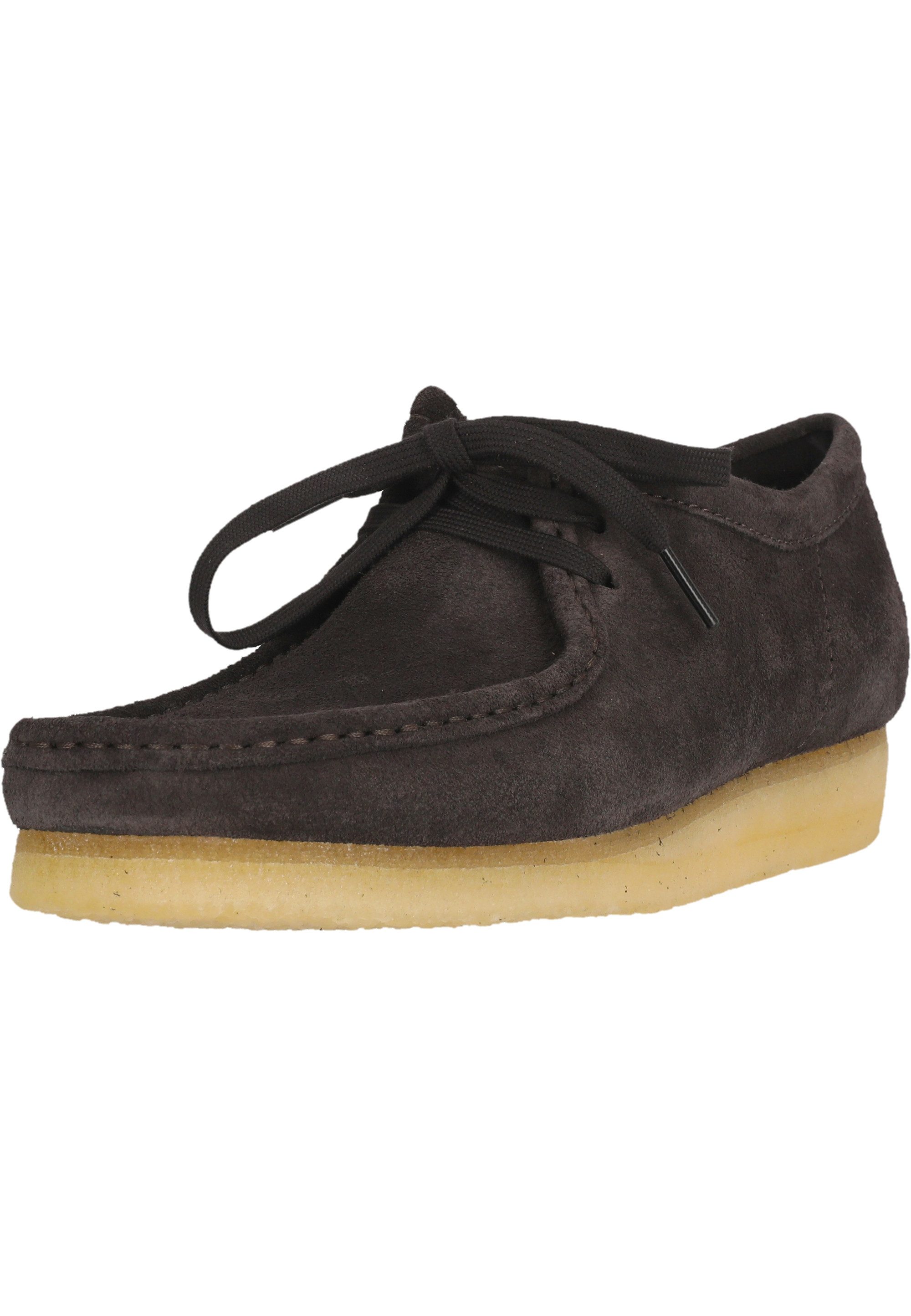 Clarks Wallabee Schnürschuh mit feiner Kreppsohle günstig online kaufen