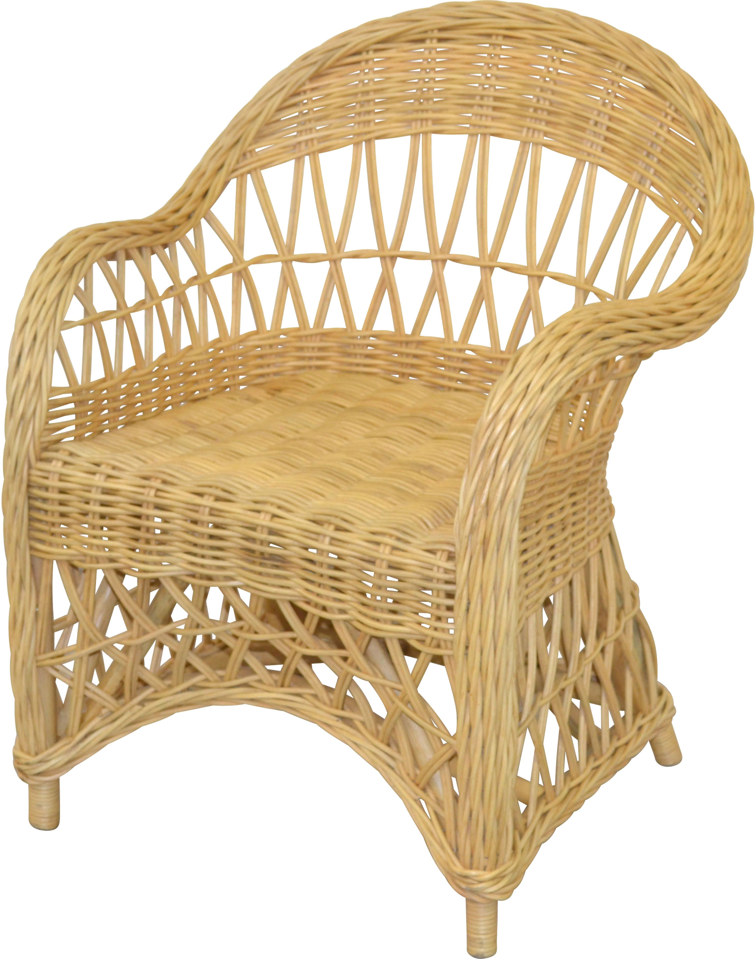 HOFMANN LIVING AND MORE Relaxsessel (1-St), Handgeflochten