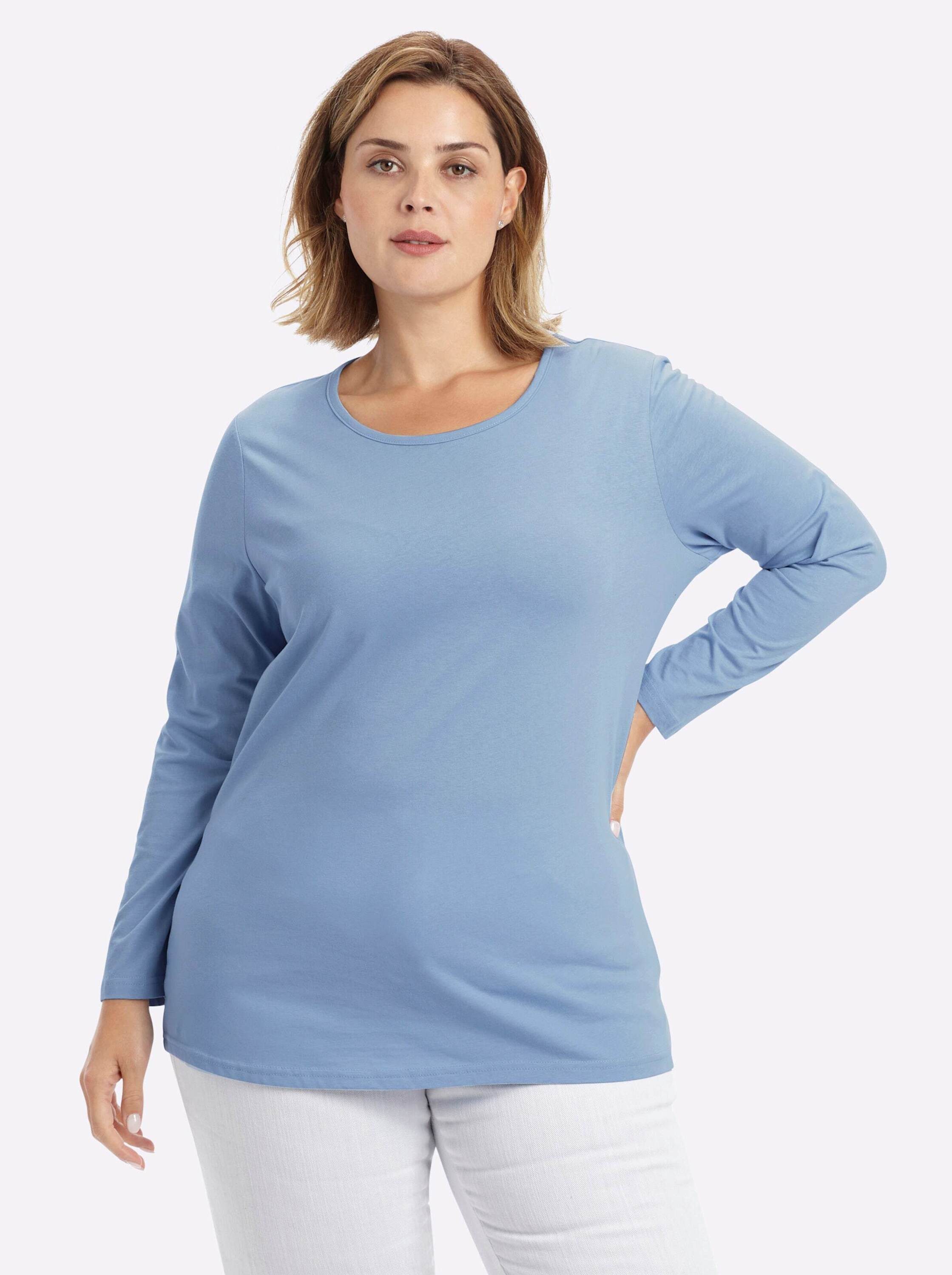 Sieh an! T-Shirt Shirt Langarm