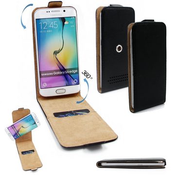 K-S-Trade Handyhülle für Samsung Galaxy A33 5G, Schutzhülle Handyhülle Flipstyle 360° Smartphone Tasche