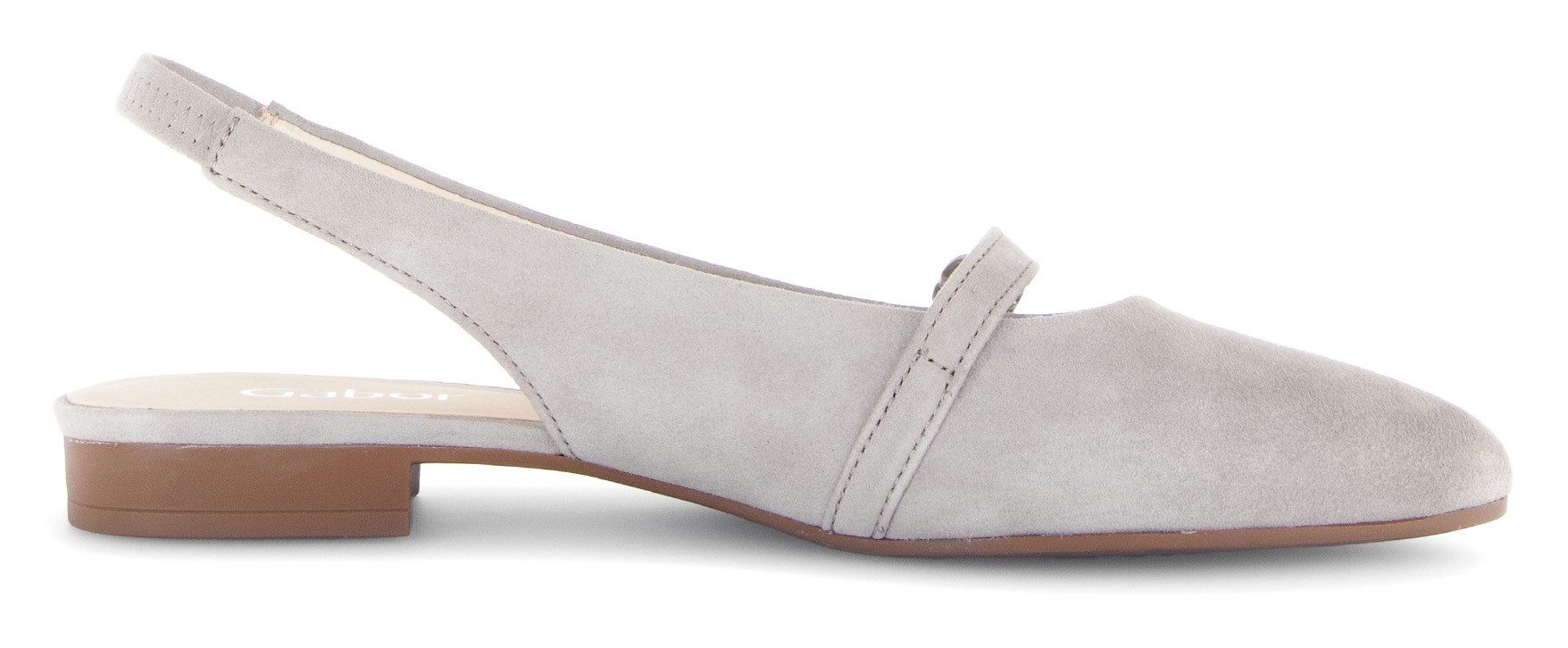 Gabor Slingpumps, Blockabsatz, Abendschuh, Businessschuh, elastisches Fersenriemchen