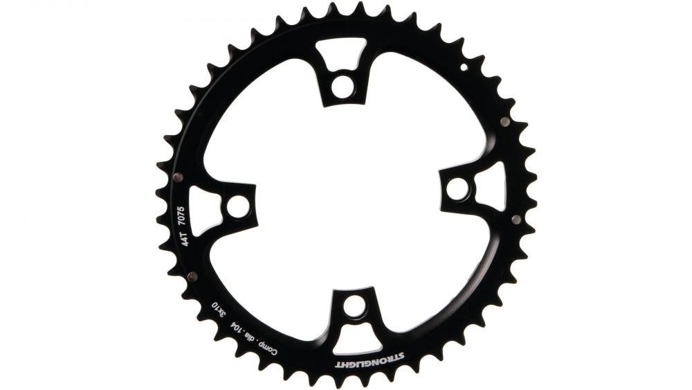 Kettenschaltung STRONGLIGHT KETTENBLATT CT2 SCHWARZ 4A SRAM/SHIM/STR.104MM 44 Z