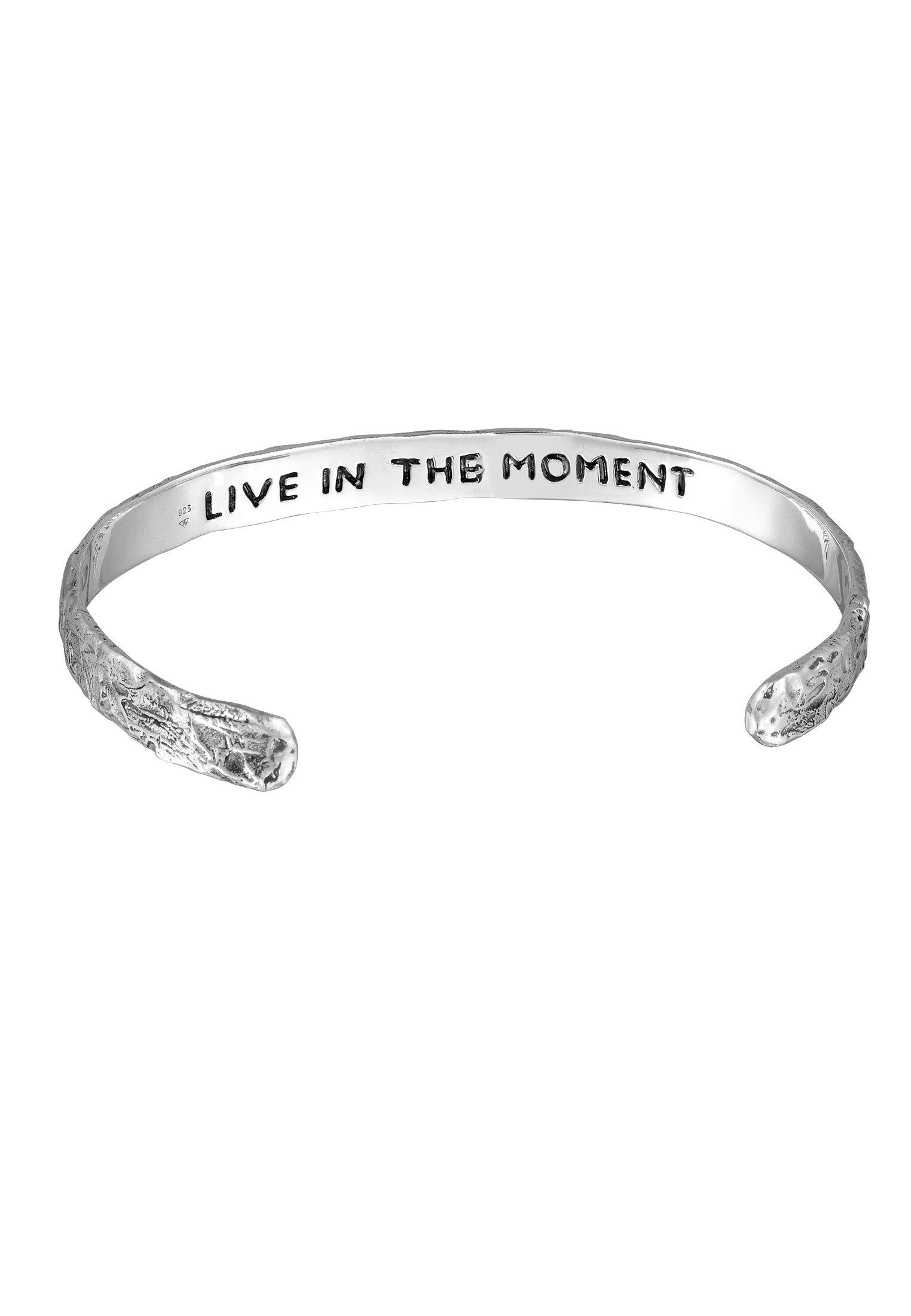 HAZE & GLORY Armreif Armreif - Live in the moment 925 Silber (kein Set)