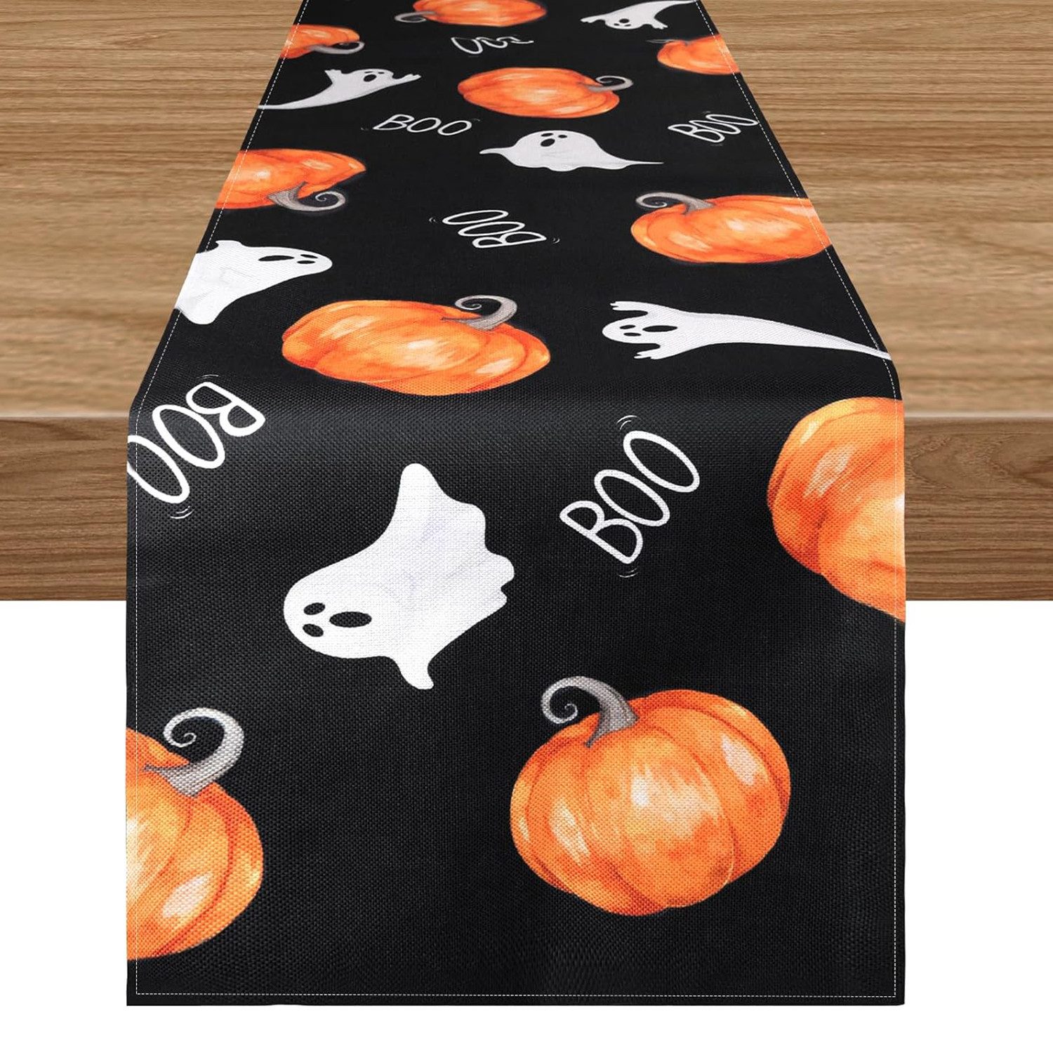 Tischläufer Halloween Tischläufer,Totenkopf-Print Feiertagsdekoration Esstisch