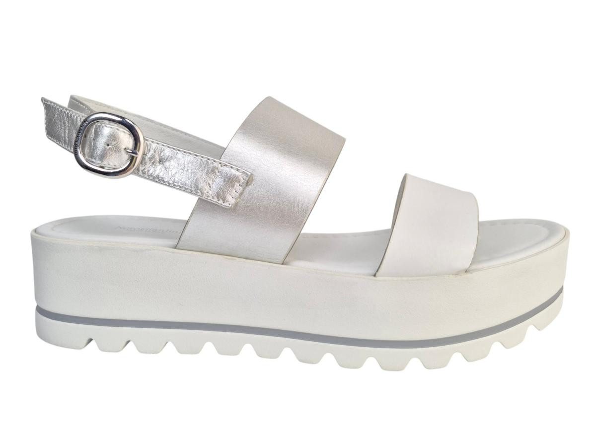 Nero Giardini weiss/silber Sandalette