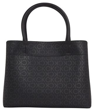 Calvin Klein Shopper BUSINESS MEDIUM TOTE_EPI MONO, Handtasche Damen Tasche Damen Henkeltasche