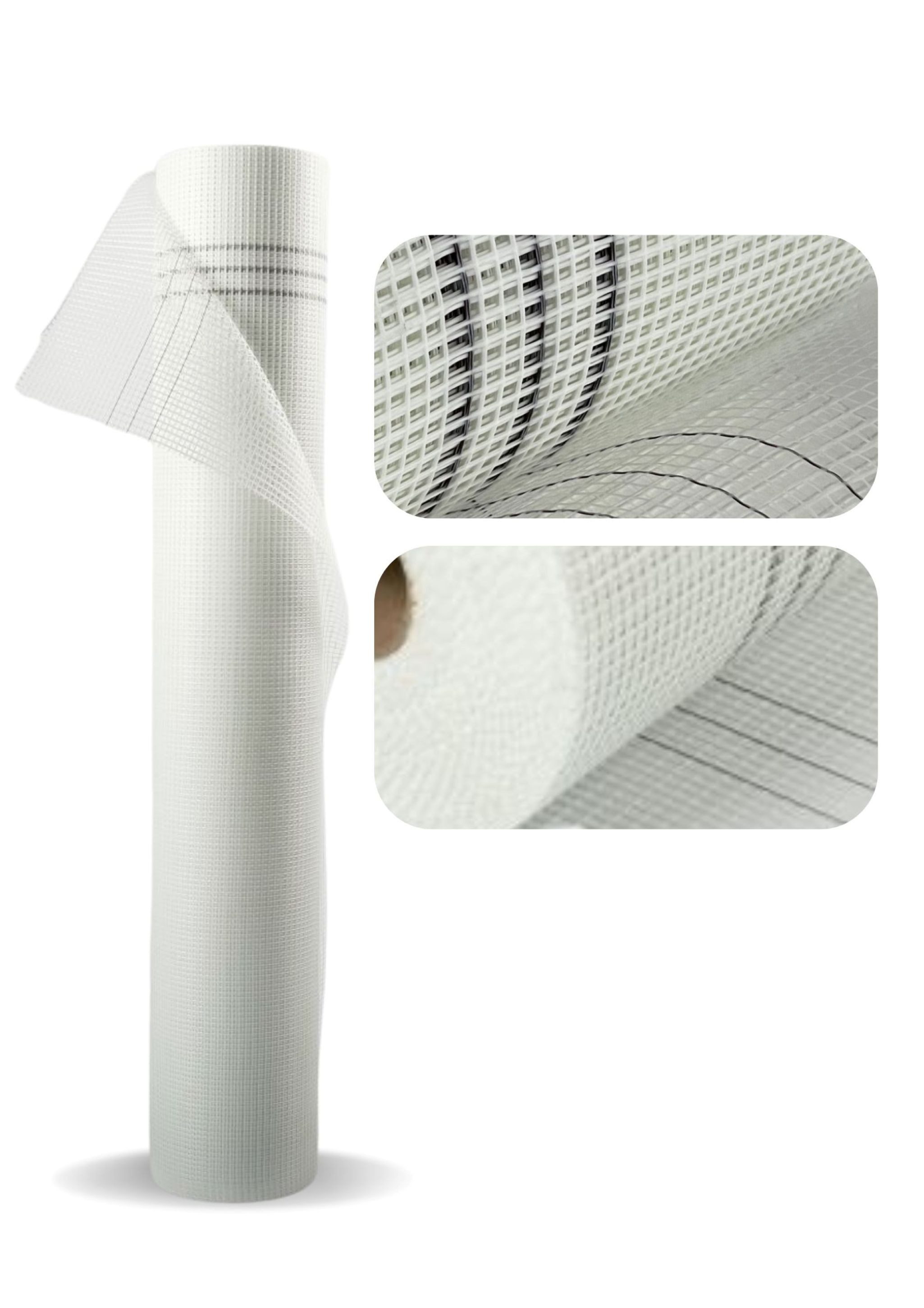 VaGo-Tools Glasfasergewebe Armierungsgewebe Putzgewebe 50m² Weiß 110g/m²