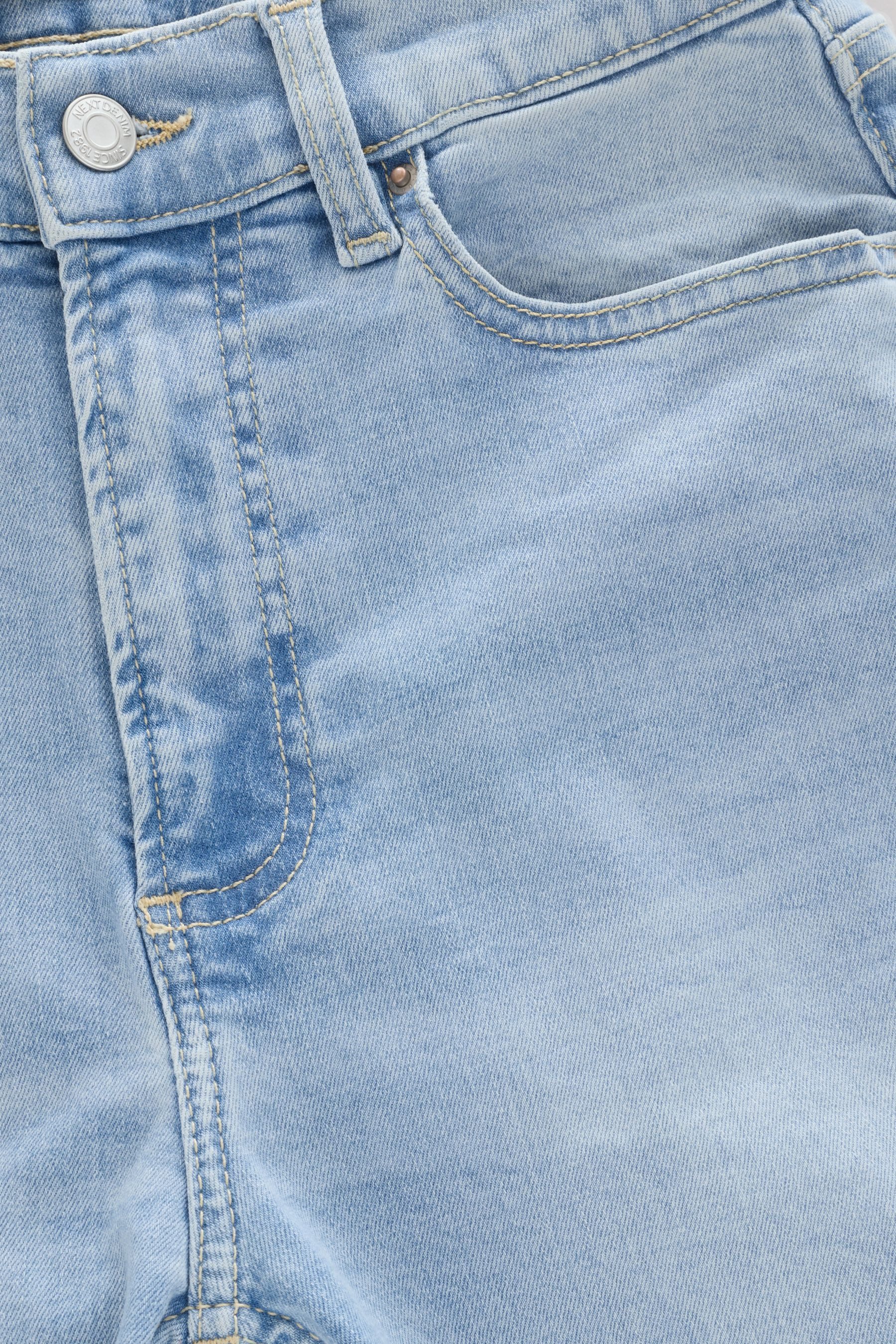 Next Slim-fit-Jeans Verkürzte Slim Fit Jeans, Kurzgröße (1-tlg) – Bild 3 von 5