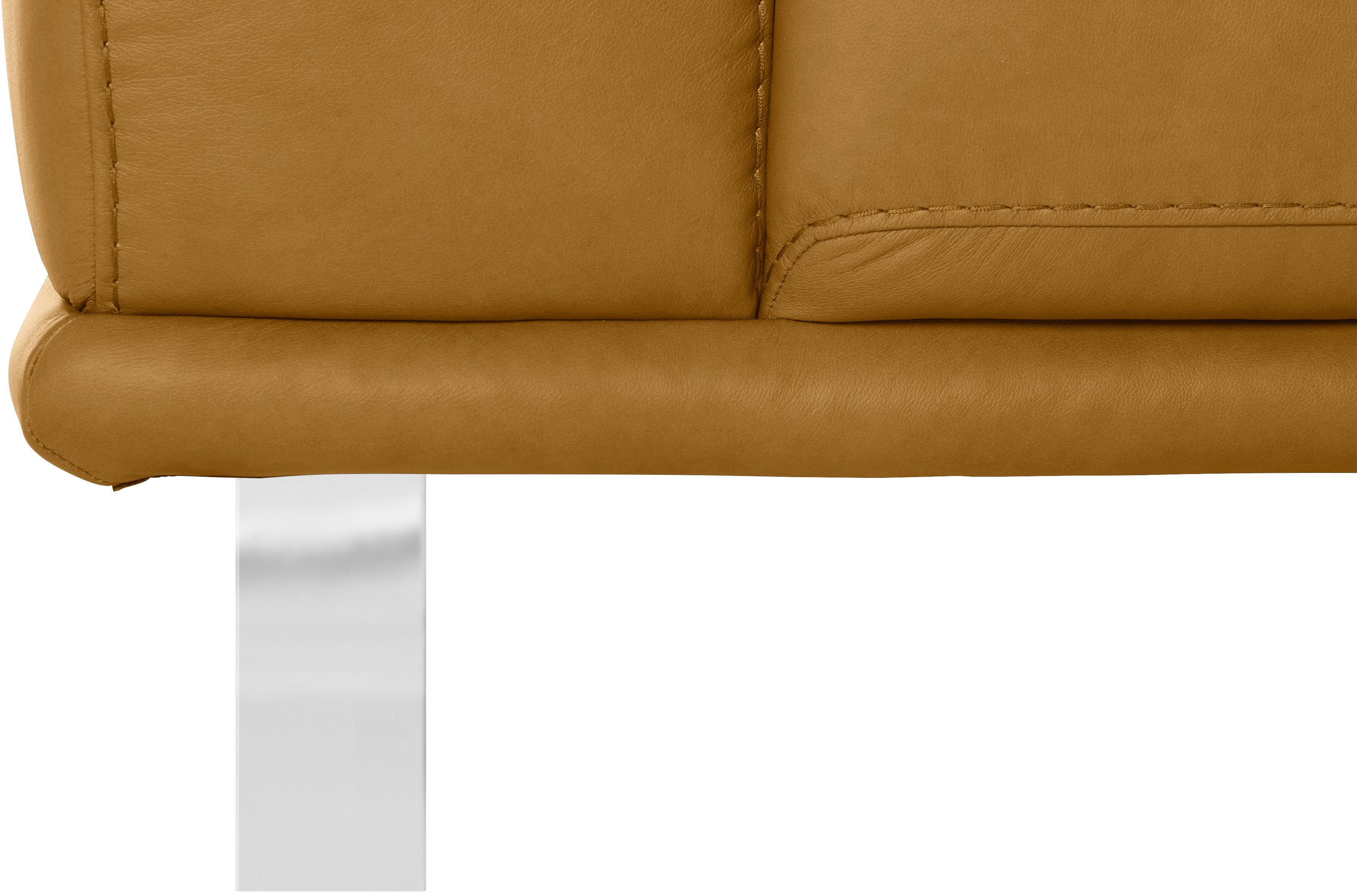 Metallkufen 192 Breite 2-Sitzer mit W.SCHILLIG cm montanaa, glänzend, Chrom in