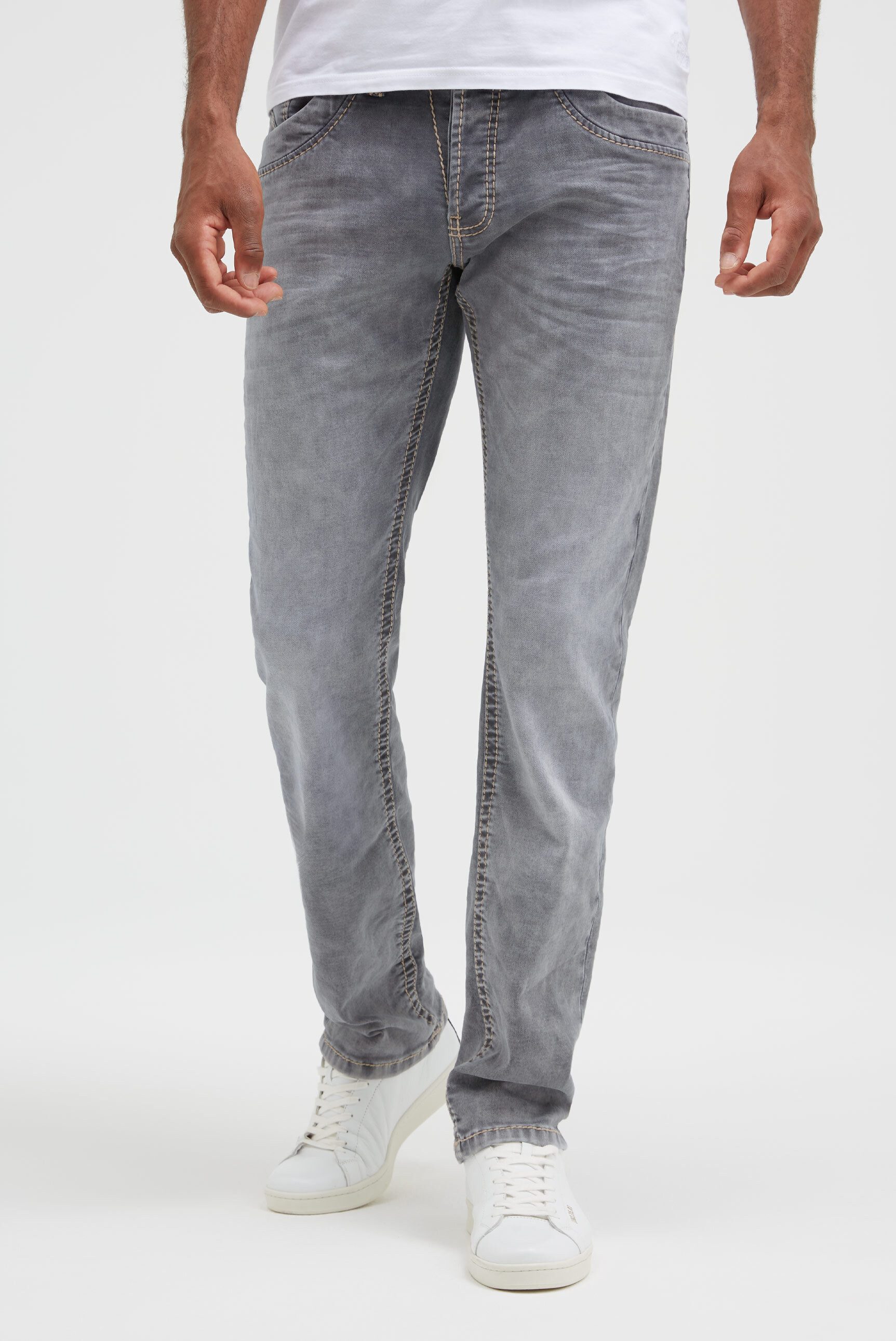CAMP DAVID Regular-fit-Jeans mit normaler Leibhöhe