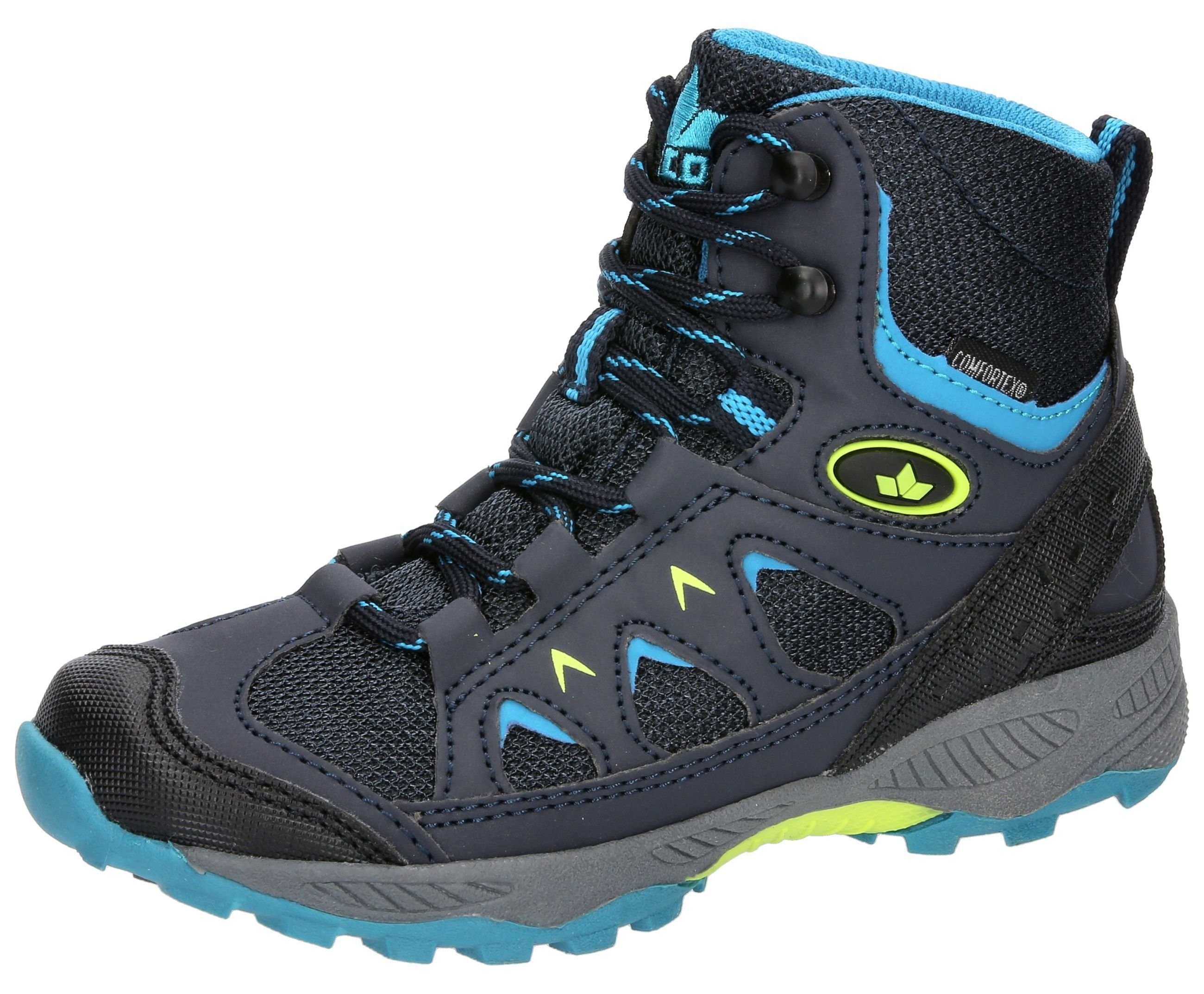 marine/blau/lemon Lico Winterboot Winterboots Cascade