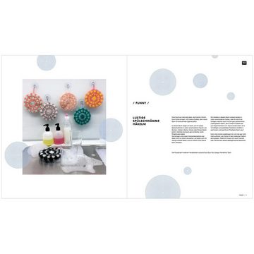 Rico Design Notizbuch Anleitungsheft Creative Bubble Funny - Lustige Spülschwämme häkeln