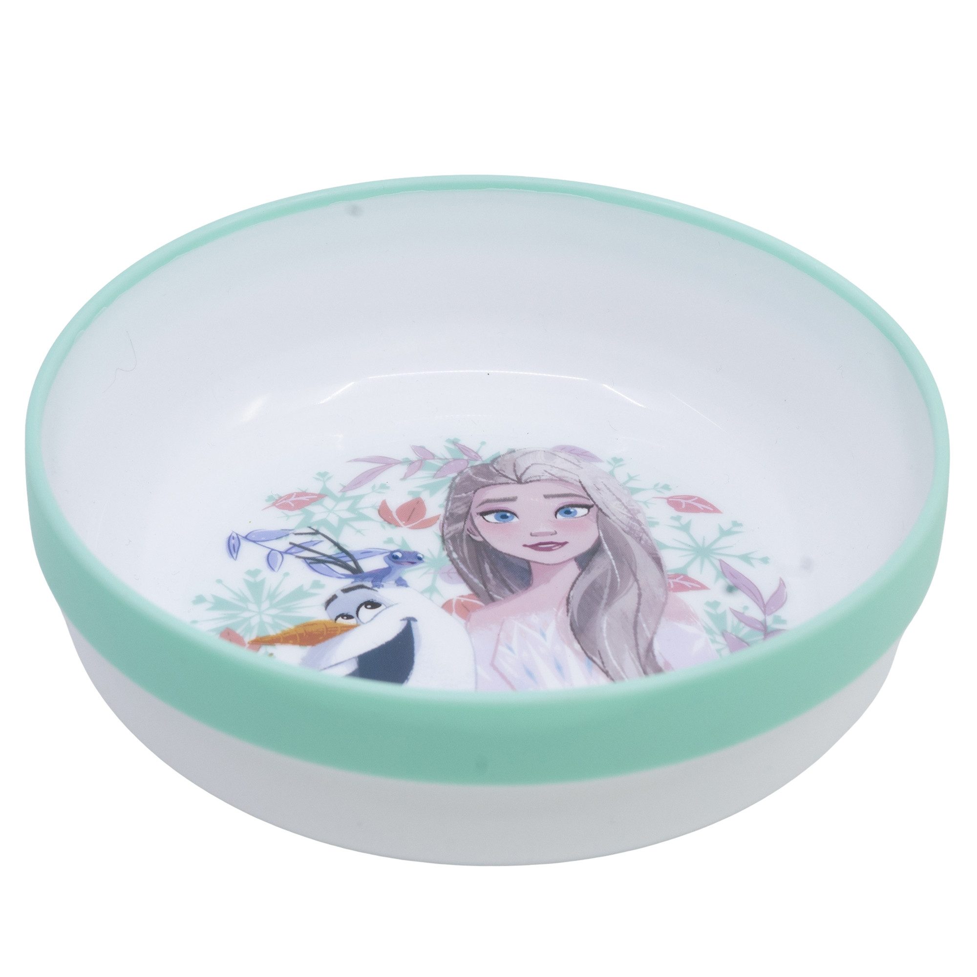 Disney Kindergeschirr-Set Disney Die EIskönigin Elsa Kinder Anti Rutsch Geschirr-Set 3 teilig (3-tlg), 1 Personen, Becher, Teller, Schüssel