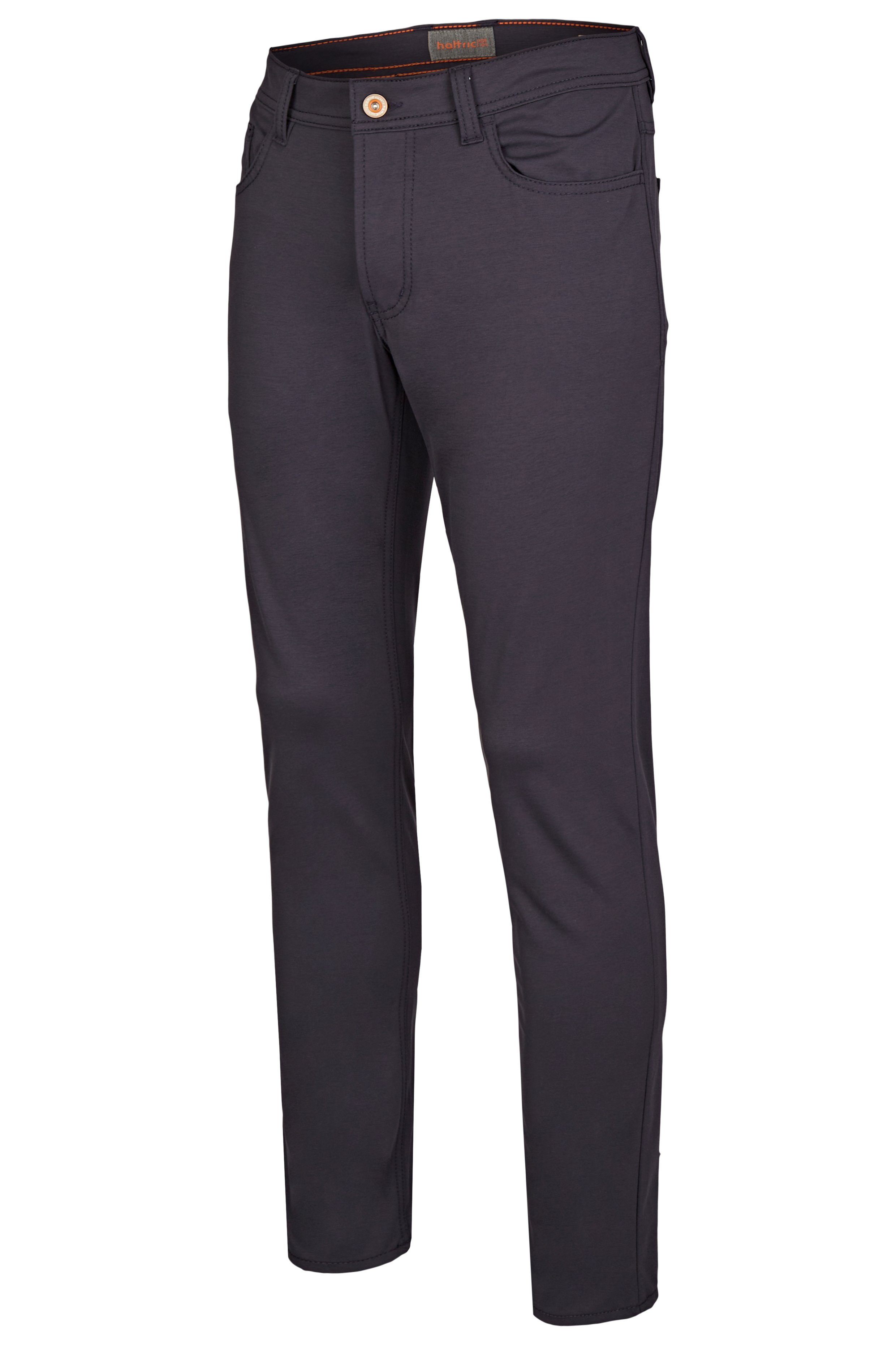 Hattric Davis Slim-fit-Jeans Navy Herren Jersey Hattric 5-Pocket-Hose