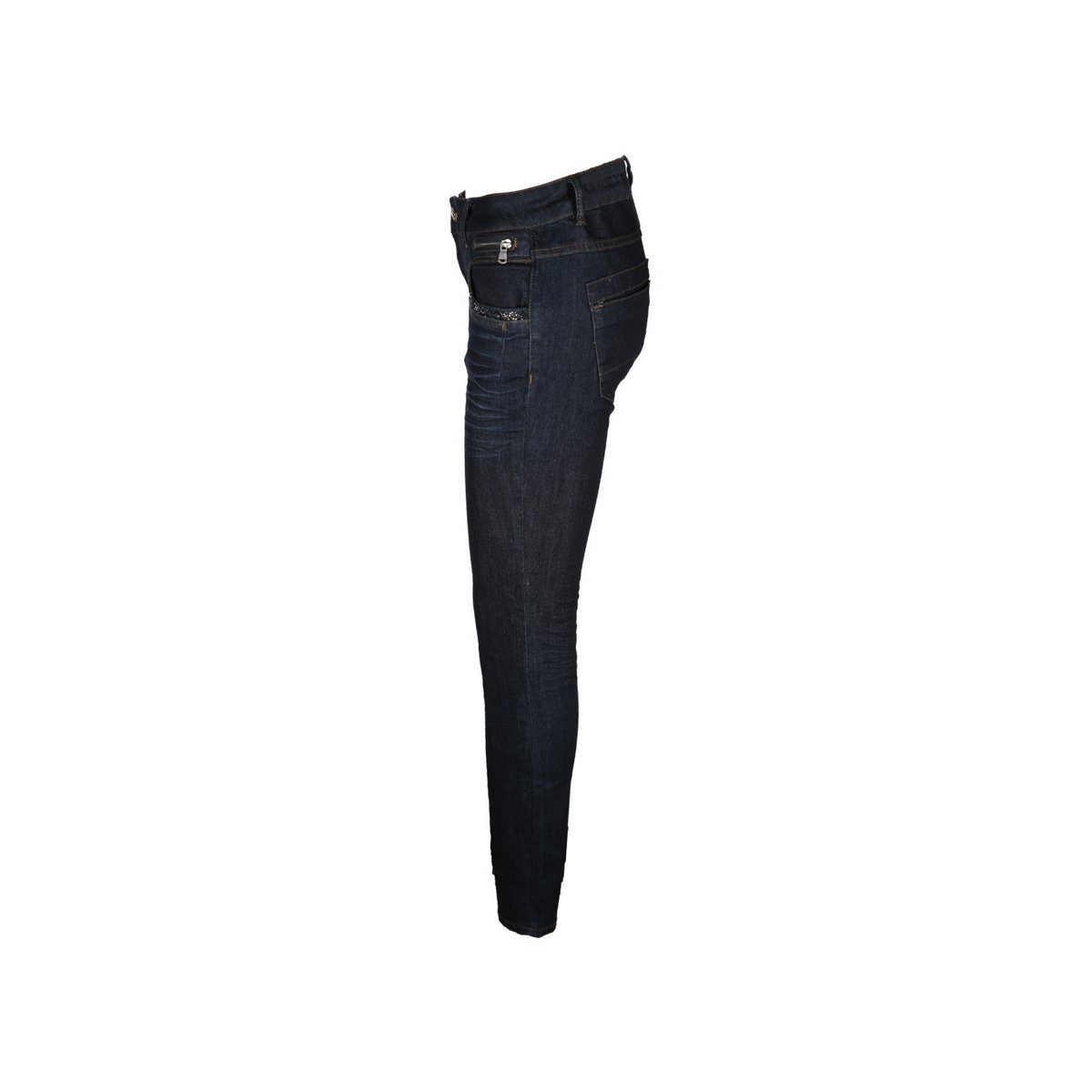 Blue Monkey 5-Pocket-Jeans uni (1-tlg) | Straight-Fit Jeans