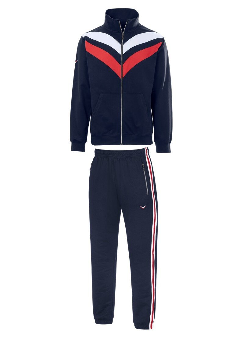 Trigema Freizeitanzug TRIGEMA Jogginganzug im sportlichen Look (1-tlg) – Bild 2 von 3