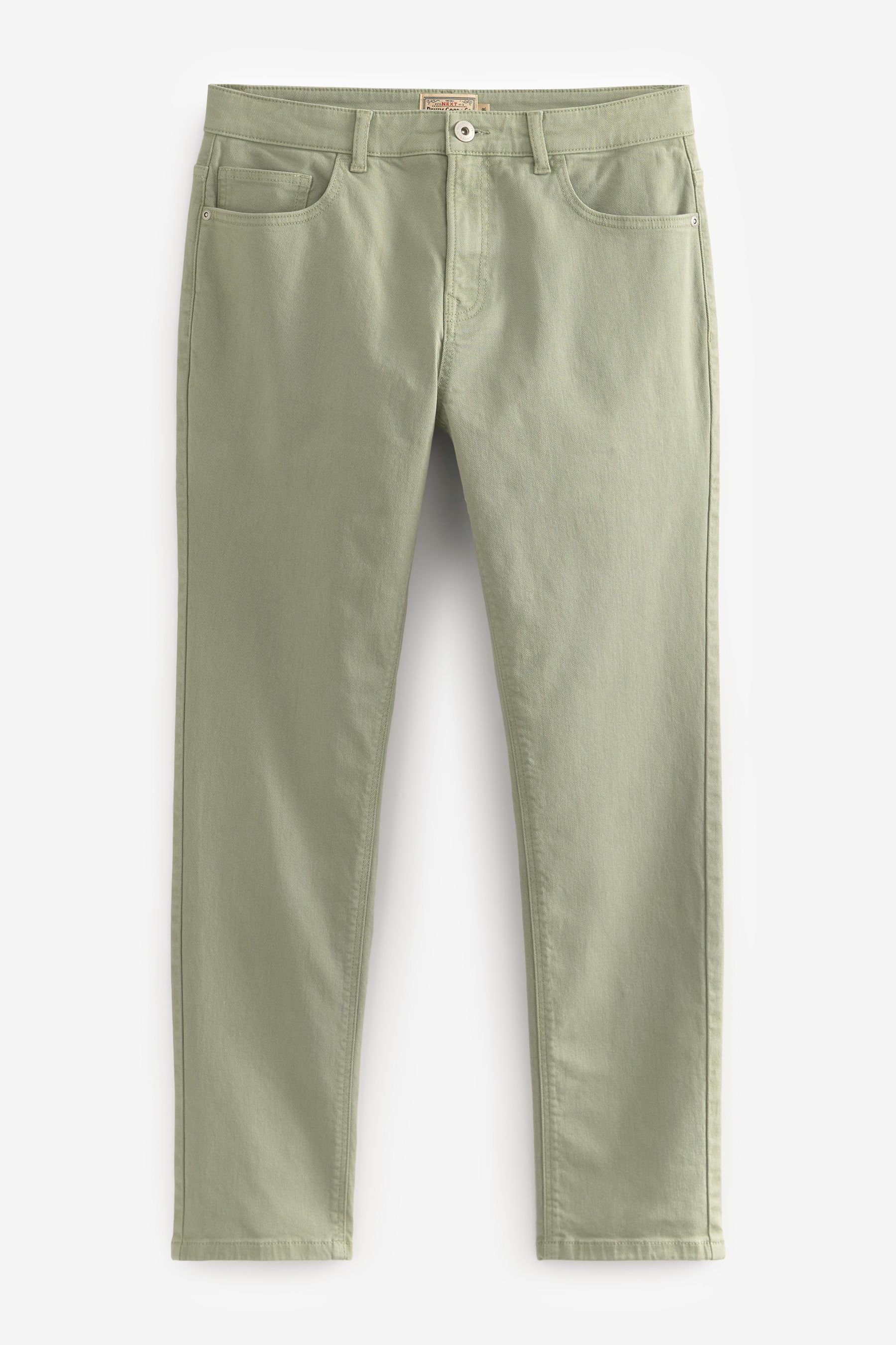 Next Slim-fit-Jeans Essential Slim Fit Jeans mit Stretch (1-tlg) Light Green