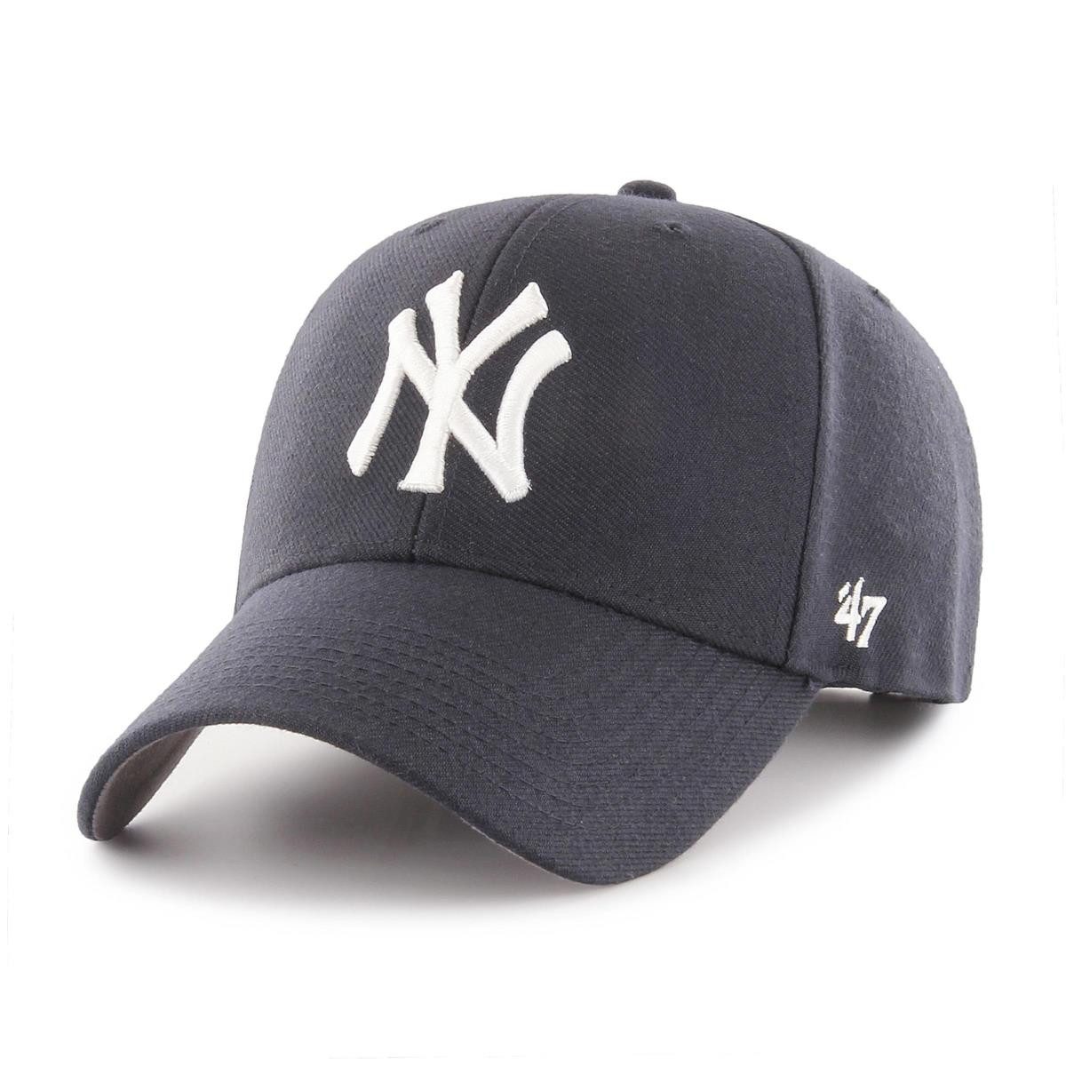 '47 Brand Baseball Cap '47 Brand MLB New York Yankees '47 MVP Curved Cap Navy (Basecap)