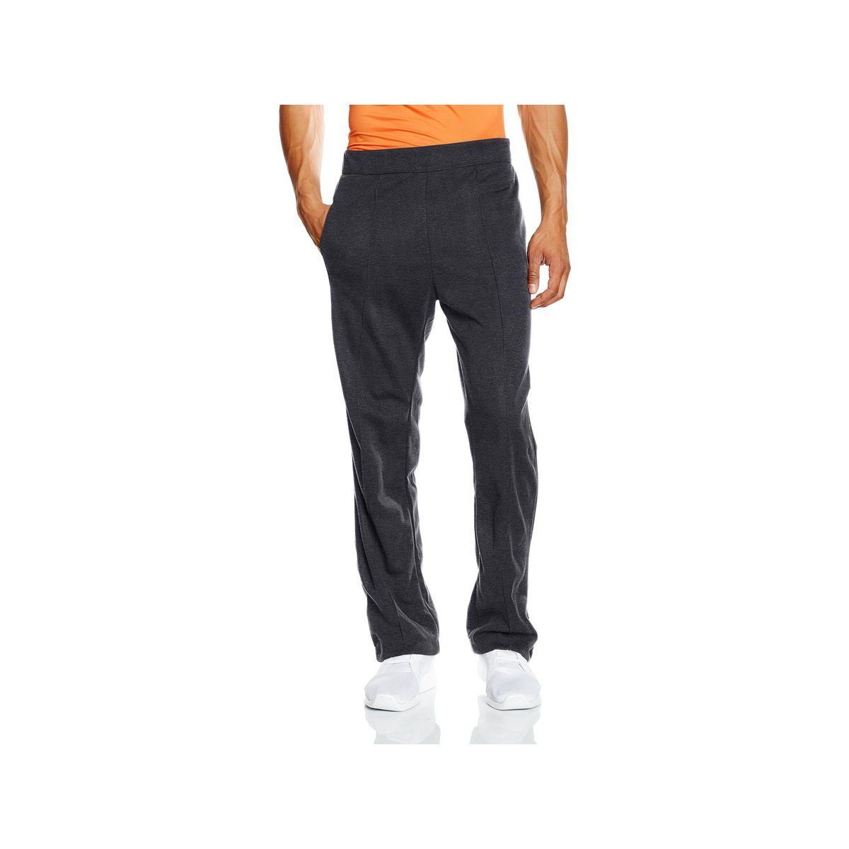 SCHNEIDER Sportswear Chinohose grau regular (1-tlg) Grau-meliert (975)