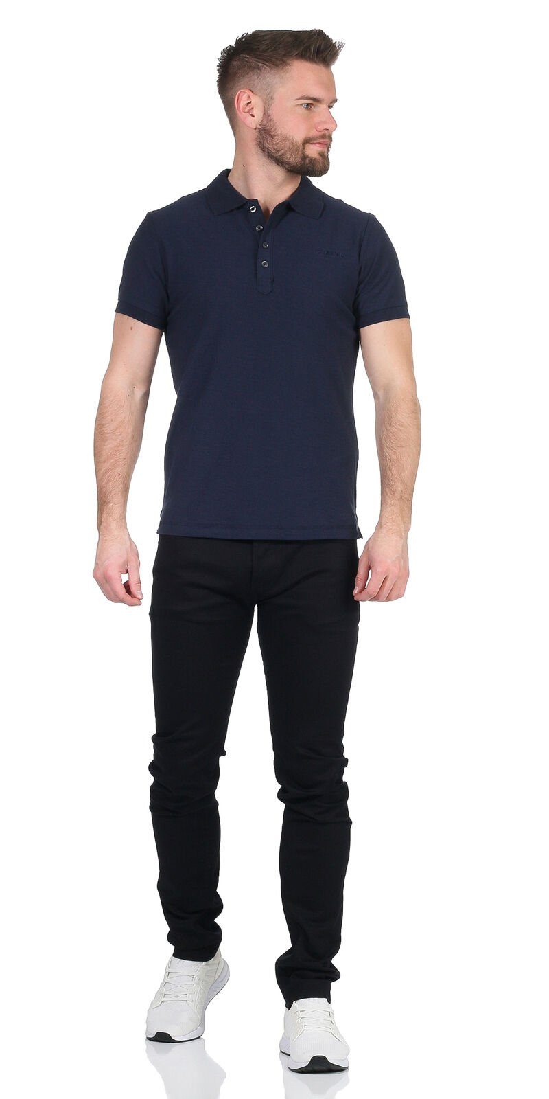 Diesel Poloshirt Diesel Herren Poloshirt T-HEAL-JRS in Unifarbe