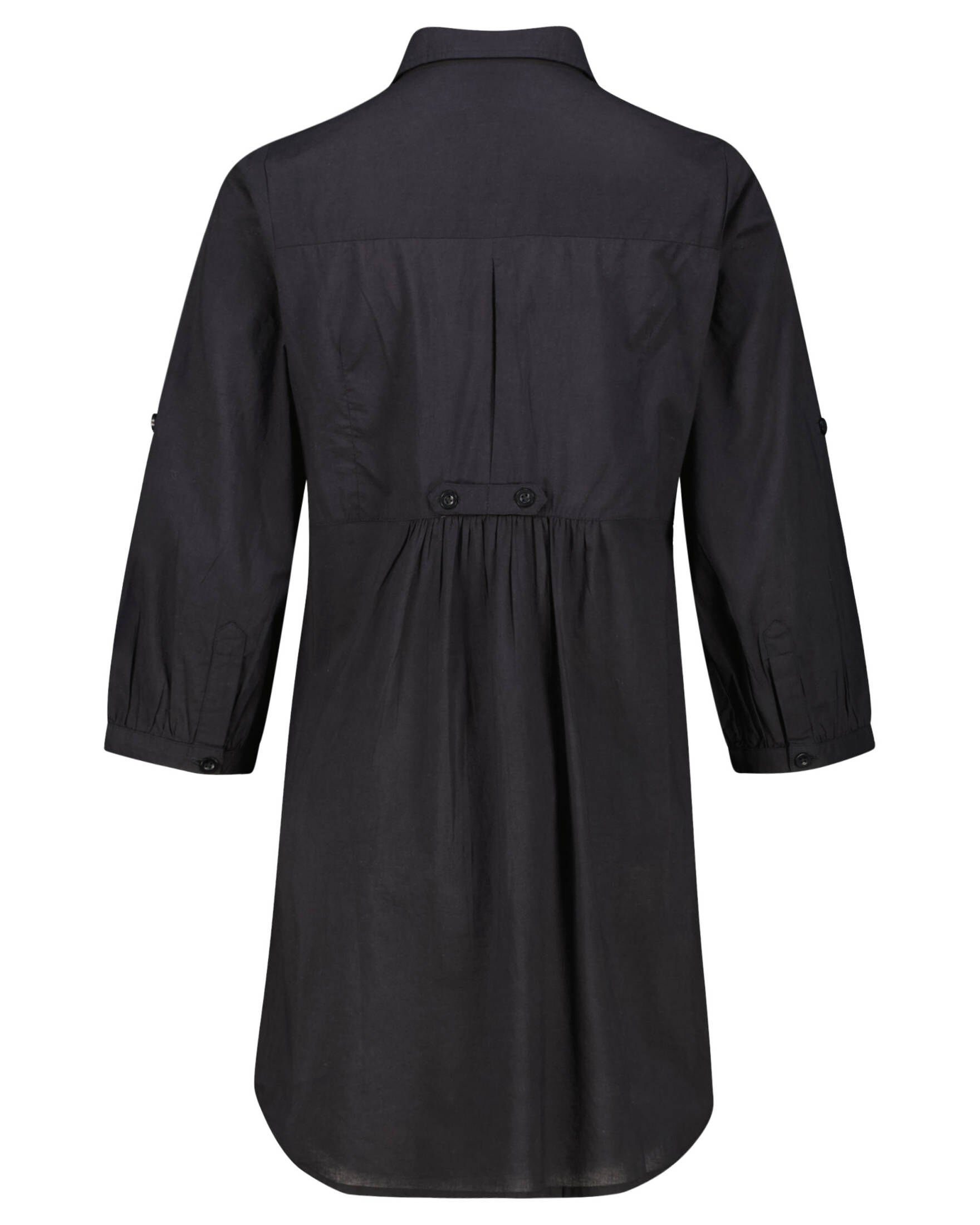 Stuff (200) Strandkleid Damen schwarz Blusenkleid (1-tlg) Hot