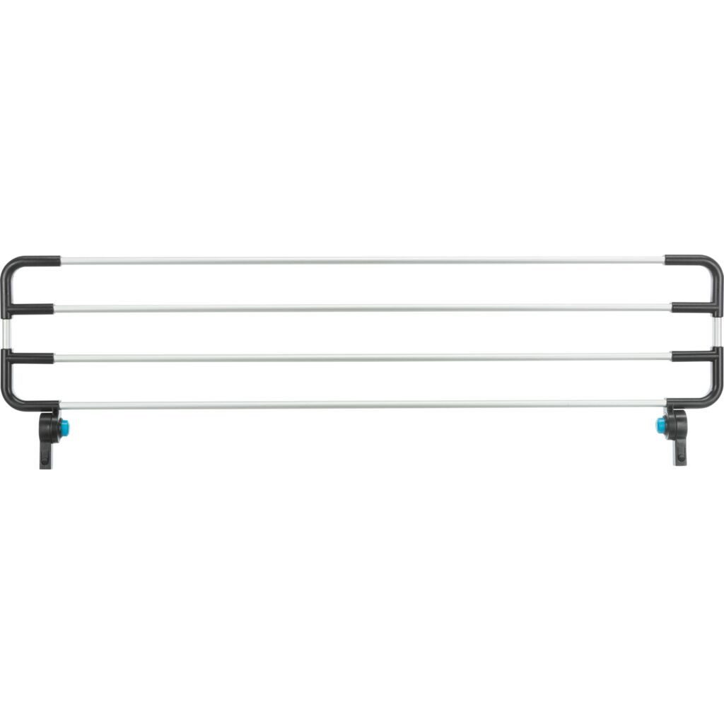 TRIXIE Tiertransportbox Höhenerweiterung für Universal-Heckgitter - hellgrau/silber - 92 × 27