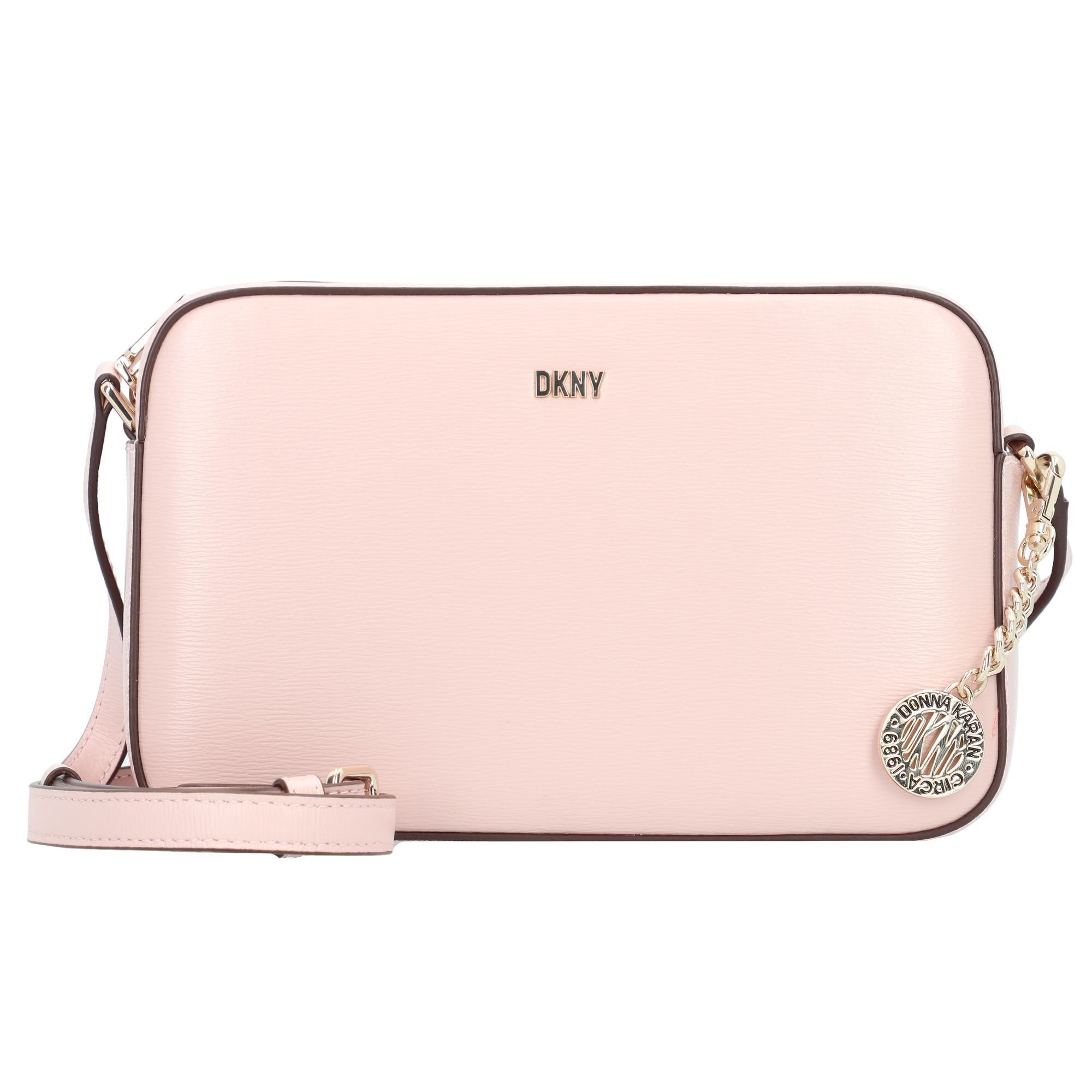 DKNY Umhängetasche Leder Bryant, lotus