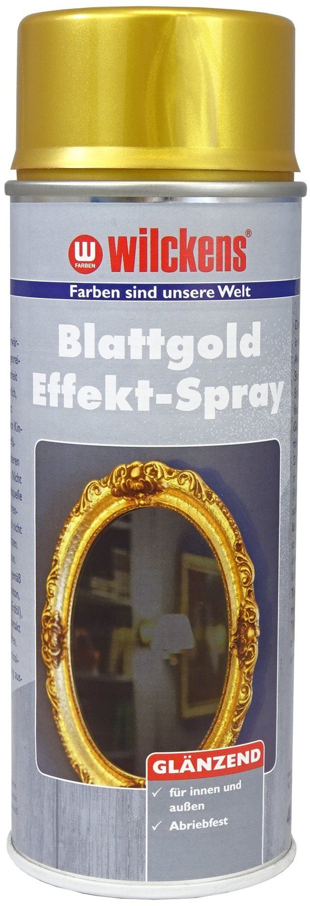 Sprühfarbe, Farben Spray Blattgold Wilckens 400ml