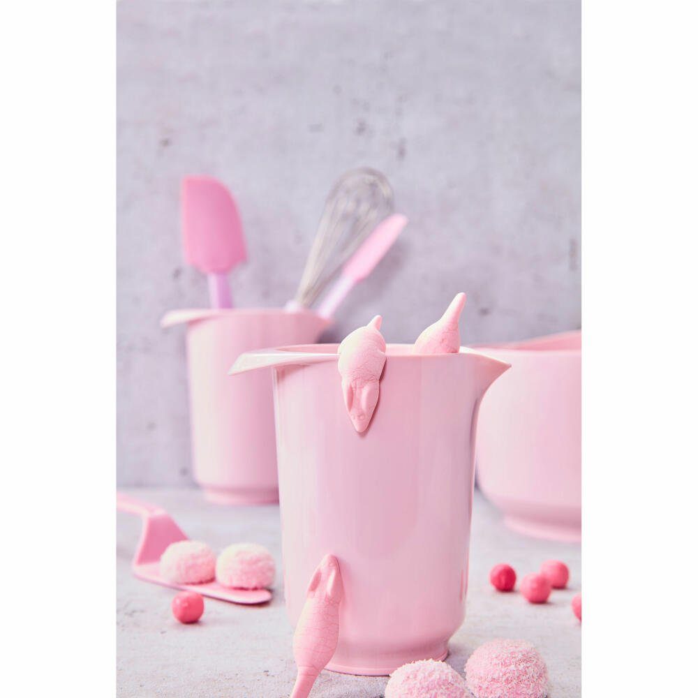 3 Bowl Rührschüssel Kunststoff Rosa Colour L, Birkmann