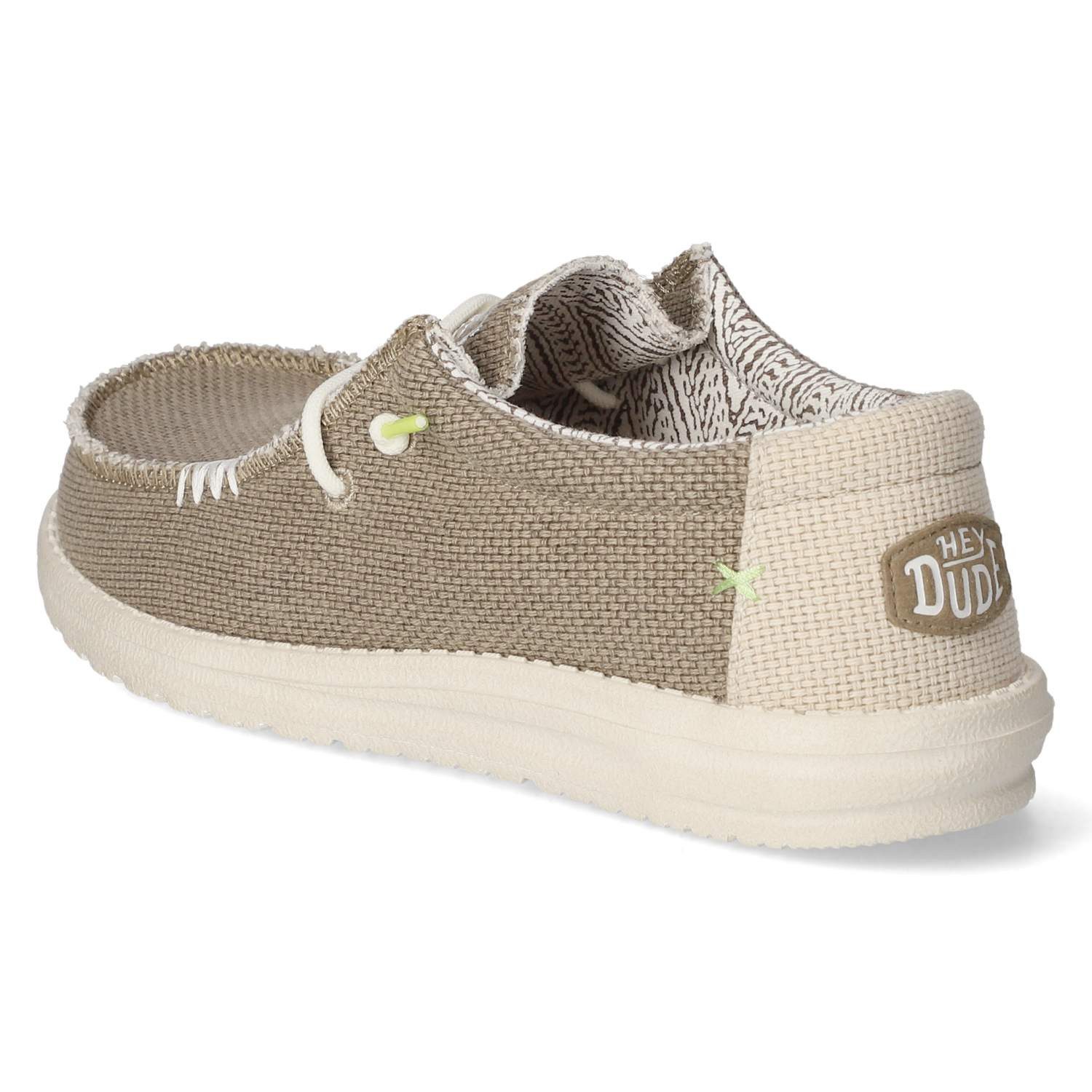 Hey Dude HeyDude HD40003-2BS Herren Textil green Schnürschuh