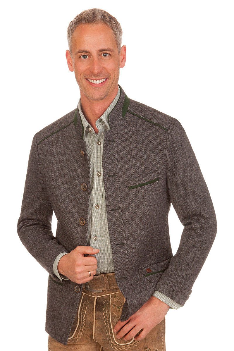 1890 Country Trachtenjanker Janker - WEER - anthrazit