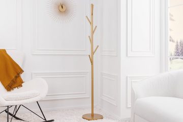 riess-ambiente Garderobenständer TREE 170cm gold, (Einzelartikel, 1 St), Flur · Metall · mit 6 Haken · Modern Design