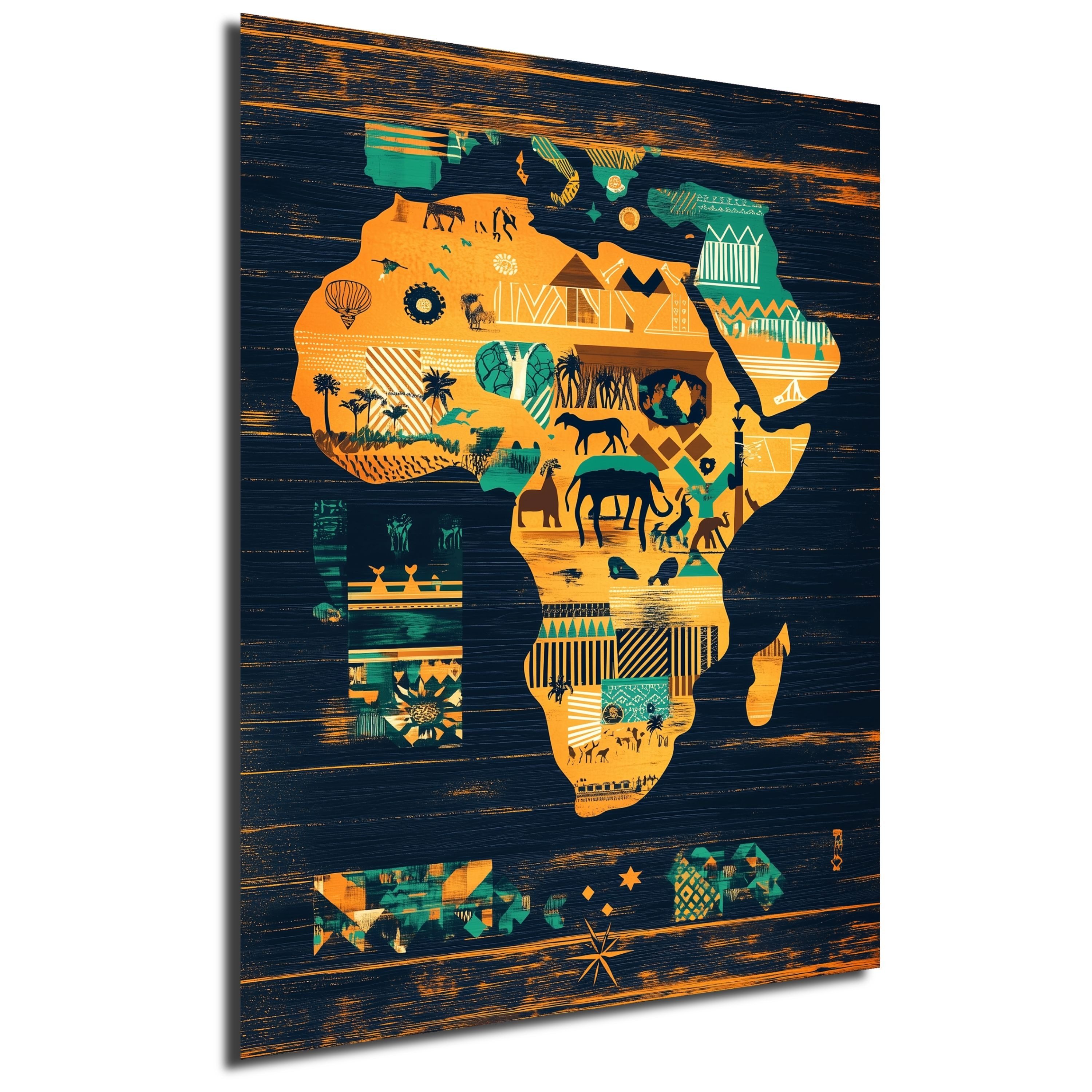 DARO Design Leinwandbild Modern Abstrakt Wandbilder günstig online kaufen