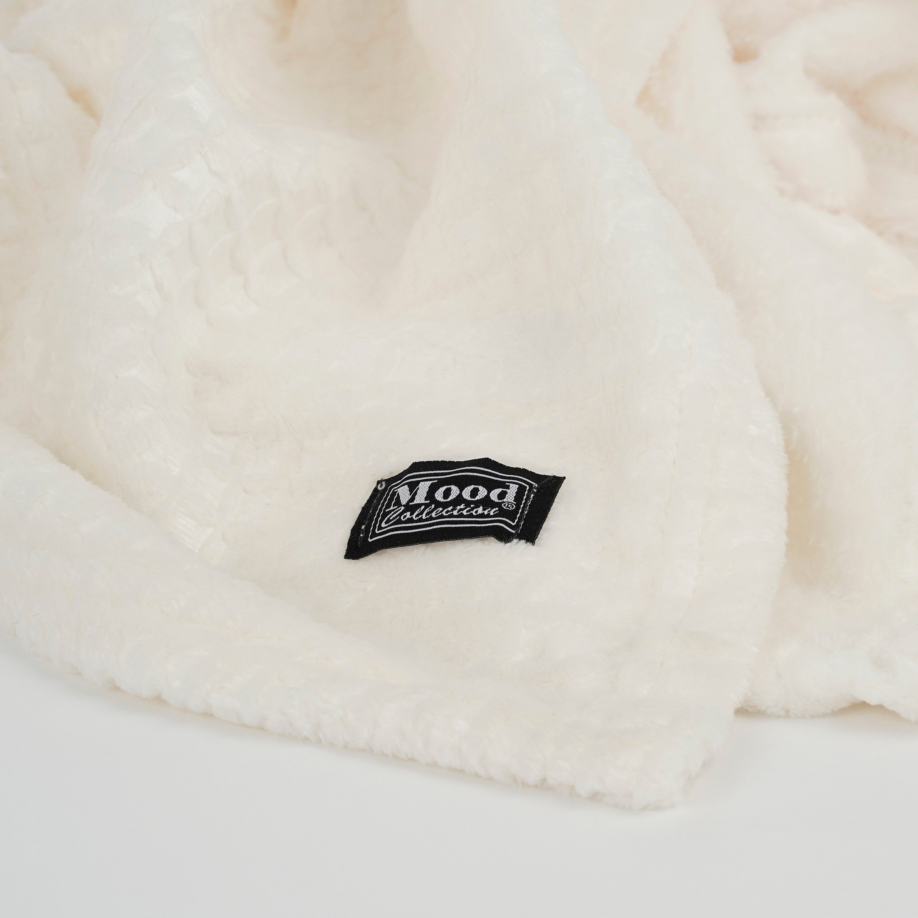 Plaid In the Mood Joanne Reisedecke off white - l180xb130cm, In the Mood
