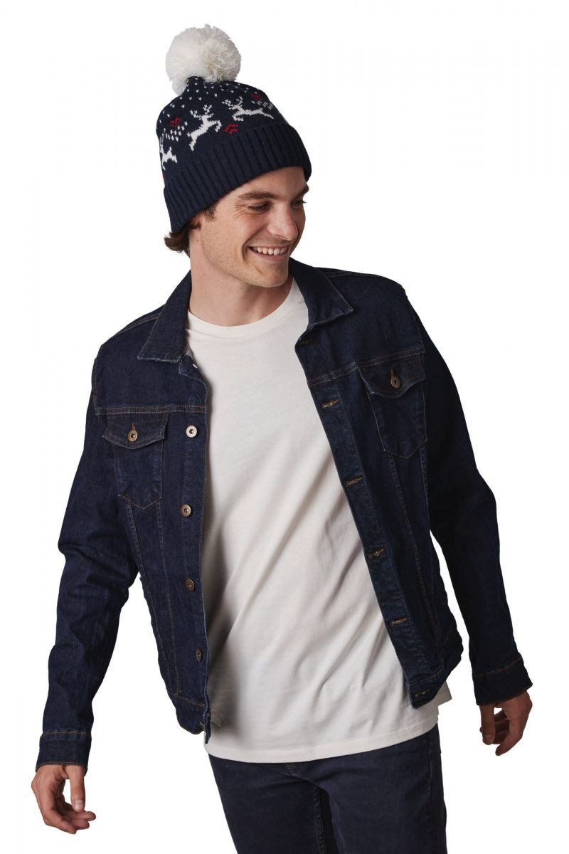 K-UP Bommelmütze Rentier Weihnachtsmützev günstig online kaufen