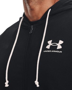 Under Armour® Sweatjacke Rival Terry mit durchgehendem Zip