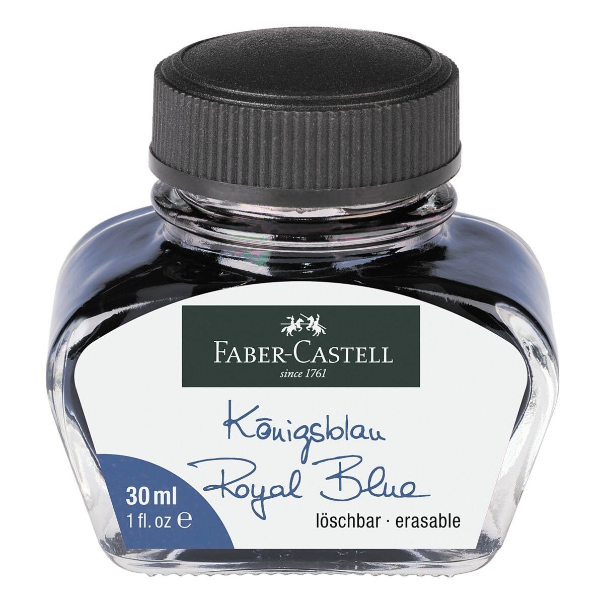Faber-Castell Tintenglas (30 ml, wiederverschließbares Tintenglas)