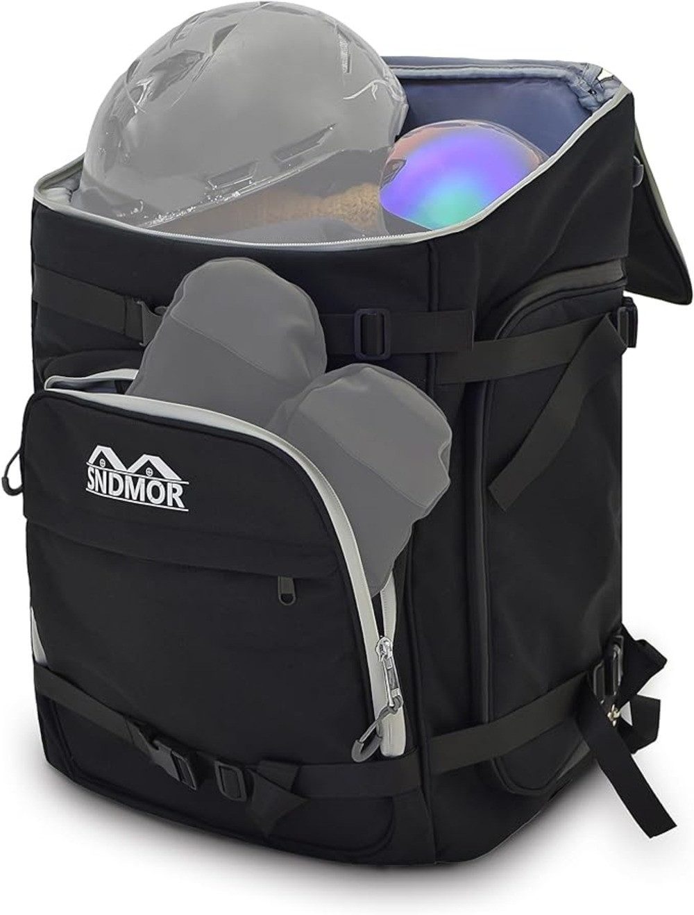 Vivitar Skirucksack Herren, 64L + 19 Fächer, Große wasserdichte Skitasche ( günstig online kaufen