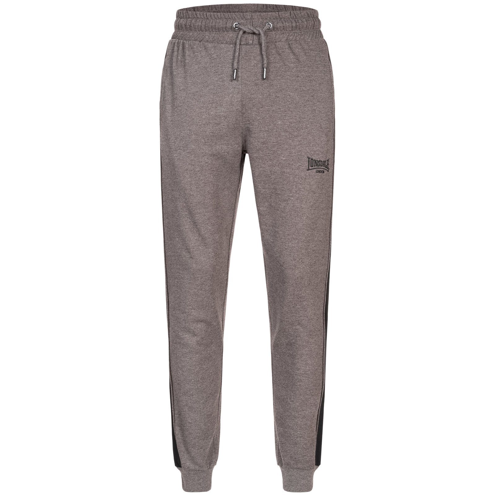 Lonsdale Jogginghose Lonsdale Herren Jogginghose Chivelstone marl ash/black