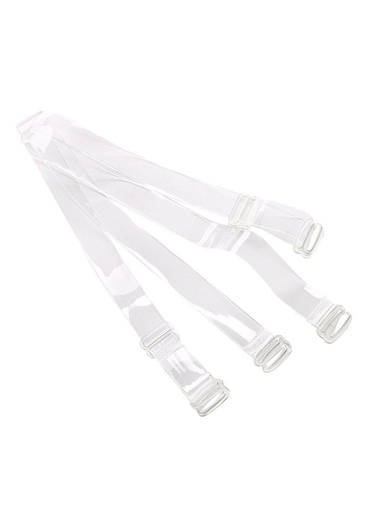 Abracada Bra BH-Träger (2 Paar), Trägerbreite 1,8 cm - transparent, zum Austauschen